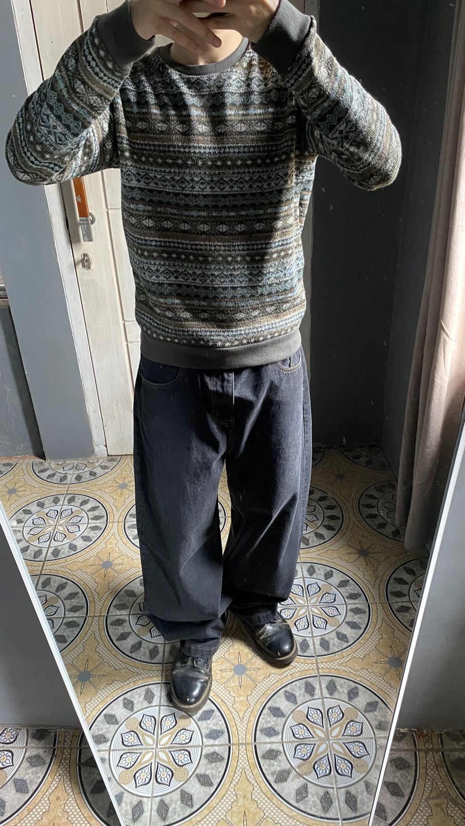 Other TOPTEN Vintage Fair Isle Knit Sweater - Grandpa Style. Size US M / EU 48-50 / 2 - 13 Thumbnail