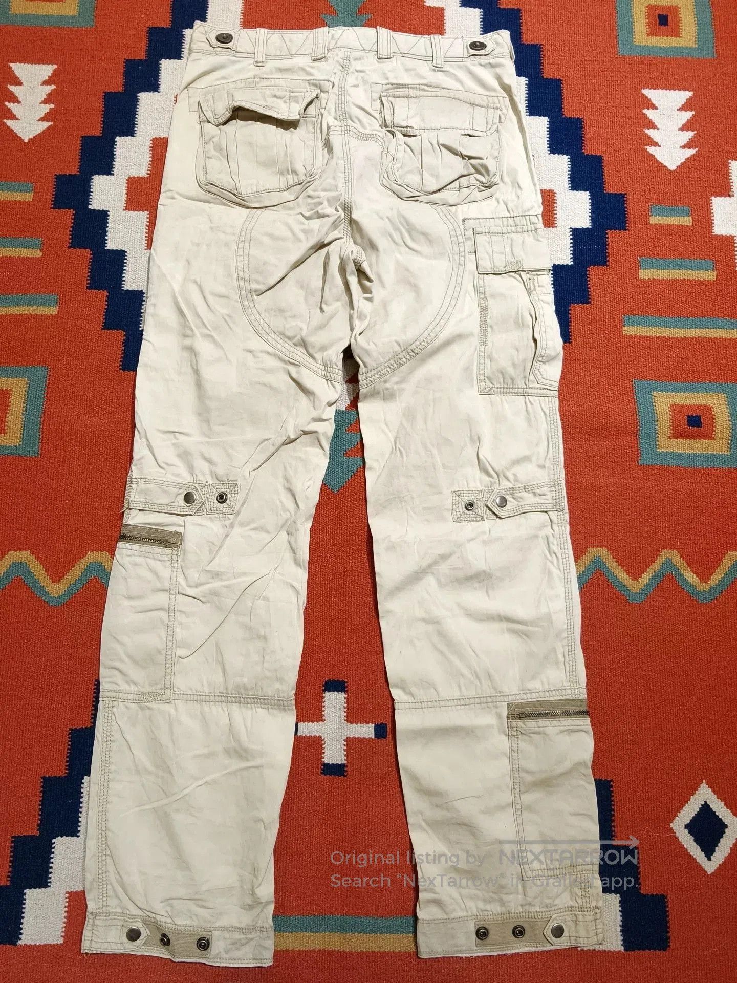 VINNY's Vintage Ralph Lauren Cargo Pants. Size US 32 / EU 48 - 3 Thumbnail