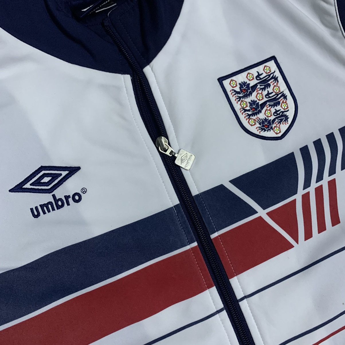Umbro Vintage England 1986 Umbro Track Jacket Size US M / EU 48-50 / 2 - 6 Thumbnail