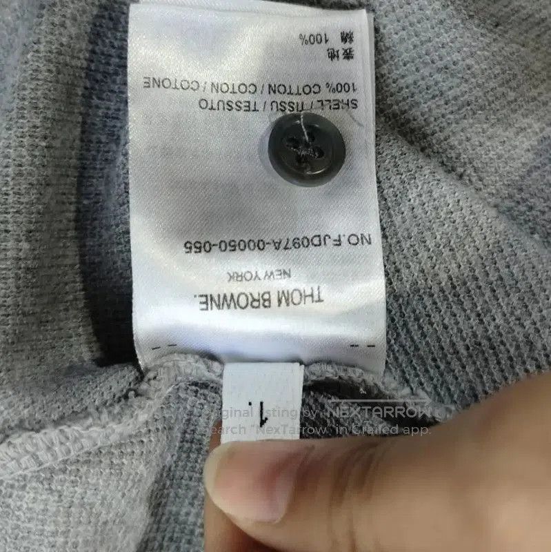 Thom Browne Thom Browne Gray Cotton Dress for Women . Size M / US 6-8 / IT 42-44 - 6 Thumbnail