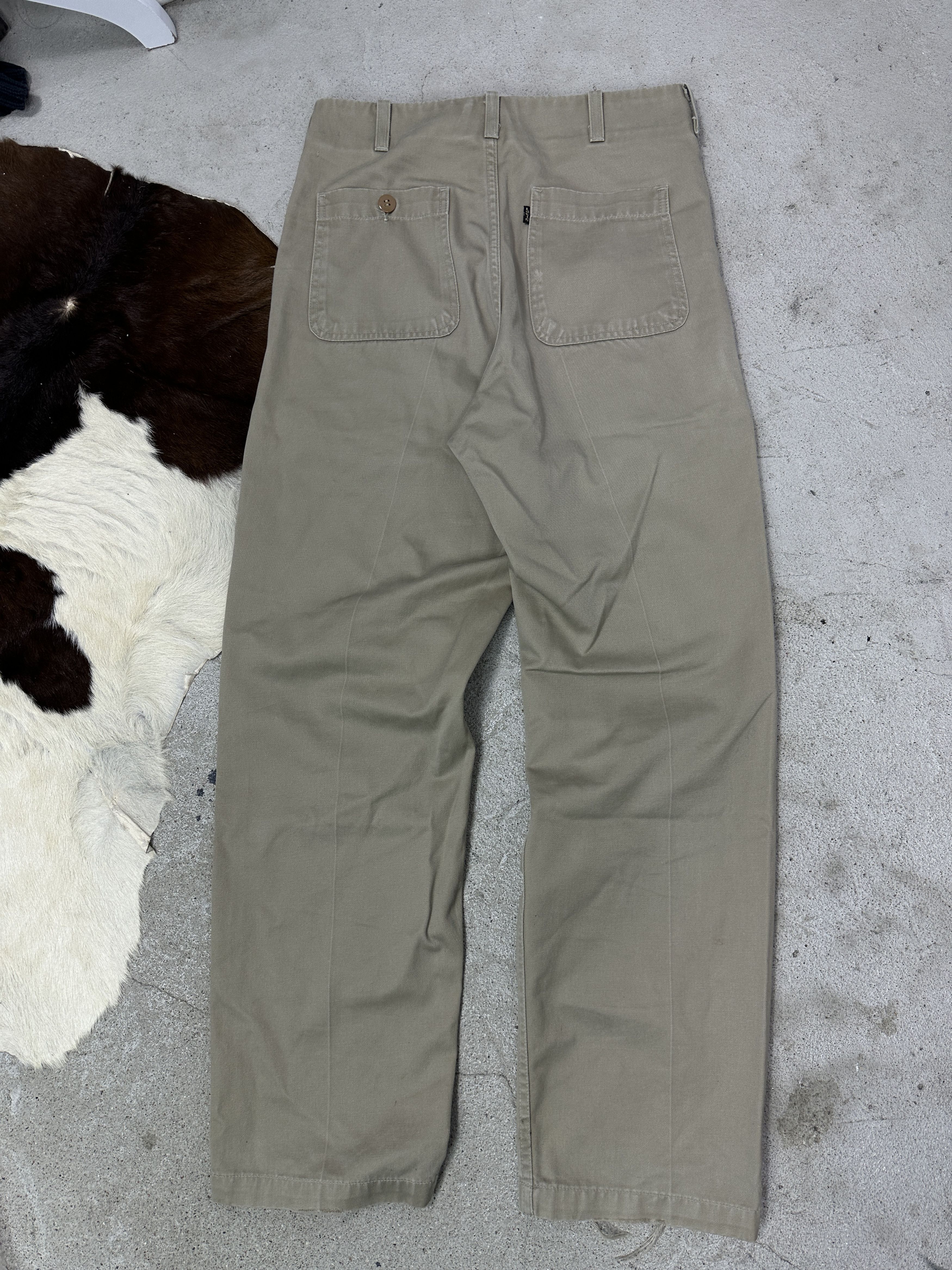 Levi's Vintage Gorpcore Levi’s Sta Prest Military Styled Pants Y2K Size US 30 / EU 46 - 2 Thumbnail