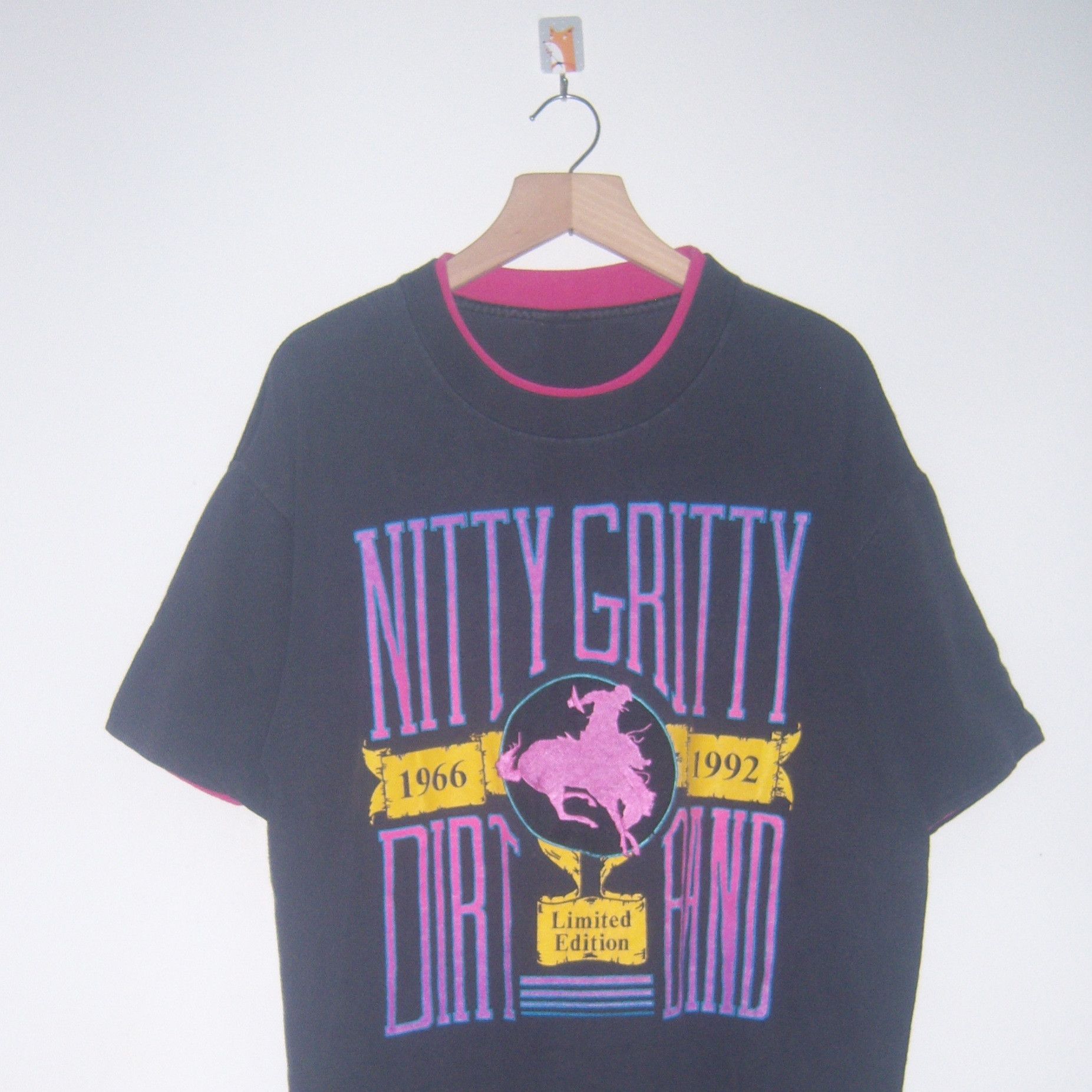 Band Tees × Signal Sport × Vintage 90s Nitty Gritty Dirt Band Limited Vintage Band Shirt Size US L / EU 52-54 / 3 - 6 Thumbnail