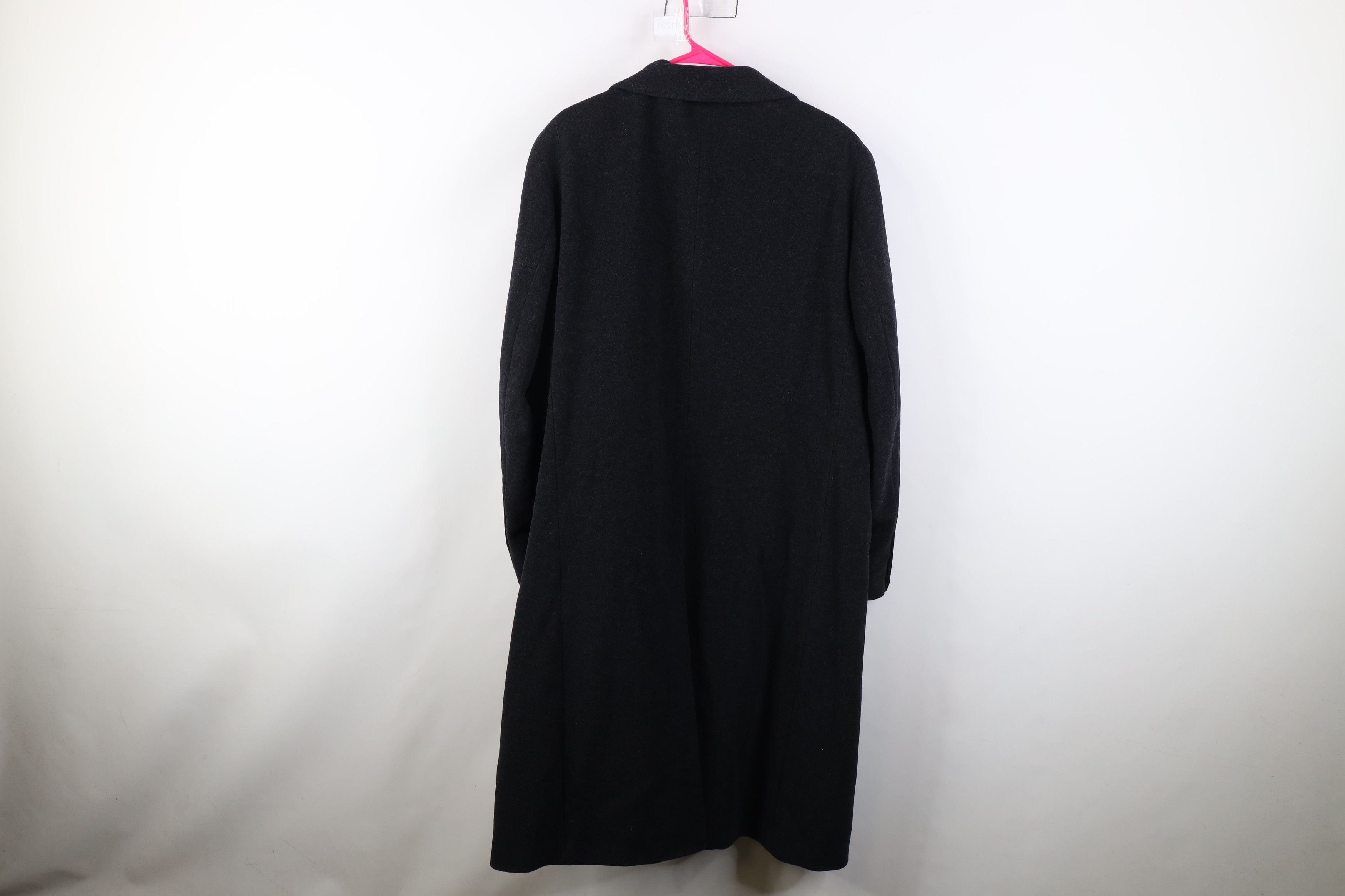 Polo Ralph Lauren Vintage 90s Chaps Ralph Lauren Overcoat Jacket Charcoal Gray Size US XXL / EU 58 / 5 - 13 Thumbnail