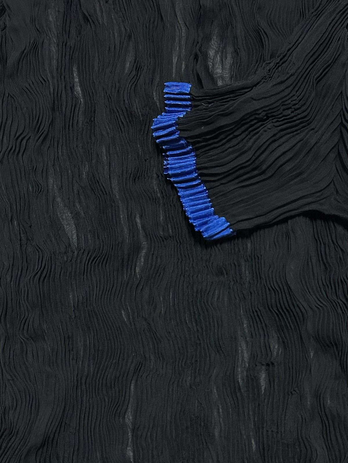 Issey Miyake ISSEY MIYAKE Spring Summer 1997 Chiffon Twist Sheer Top Size M / US 6-8 / IT 42-44 - 4 Thumbnail