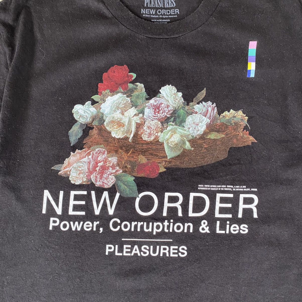 New Order × Pleasures 2021 Pleasures x New Order Power Tee Size US L / EU 52-54 / 3 - 4 Thumbnail