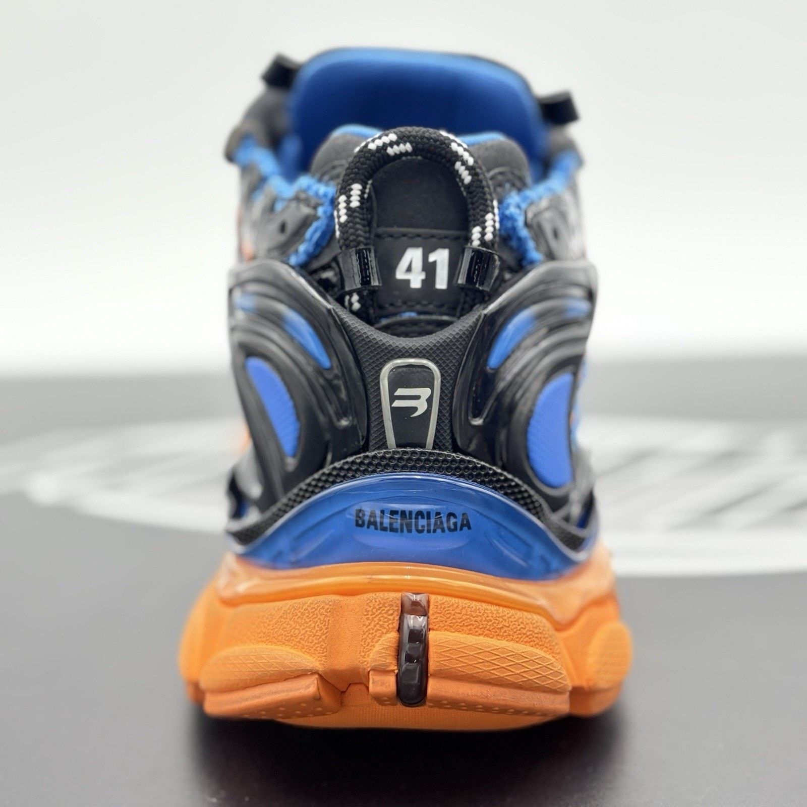 Balenciaga Balenciaga Runner ' Blue Orange Black ' | NEW! Size US 8 / EU 41 - 3 Thumbnail