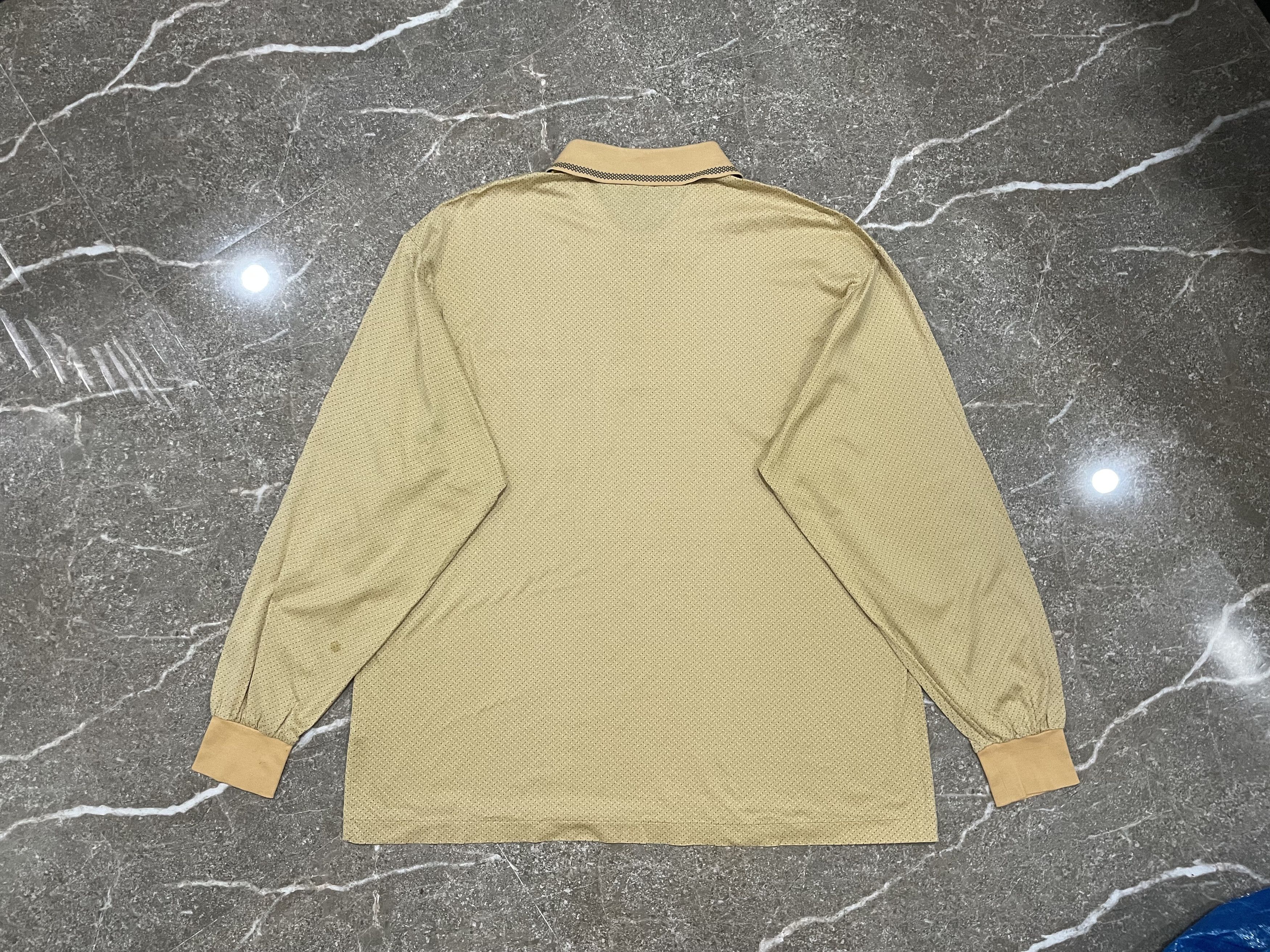 Balenciaga × Vintage Vintage Balenciaaga Polo Shirt Long Sleeve Size US XXL / EU 58 / 5 - 9 Thumbnail