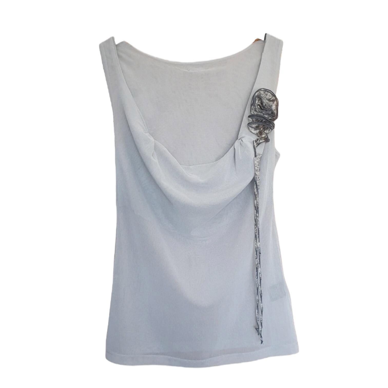 Cop Copine The Cop Copine Draped Flower Top Size ONE SIZE - 1 Thumbnail