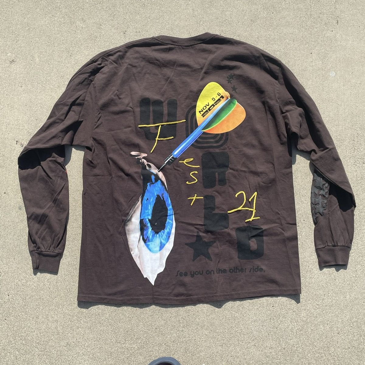Travis Scott Grail Travis Scott Astrofest 2021 Performance UtopiaMountain Size US L / EU 52-54 / 3 - 9 Thumbnail