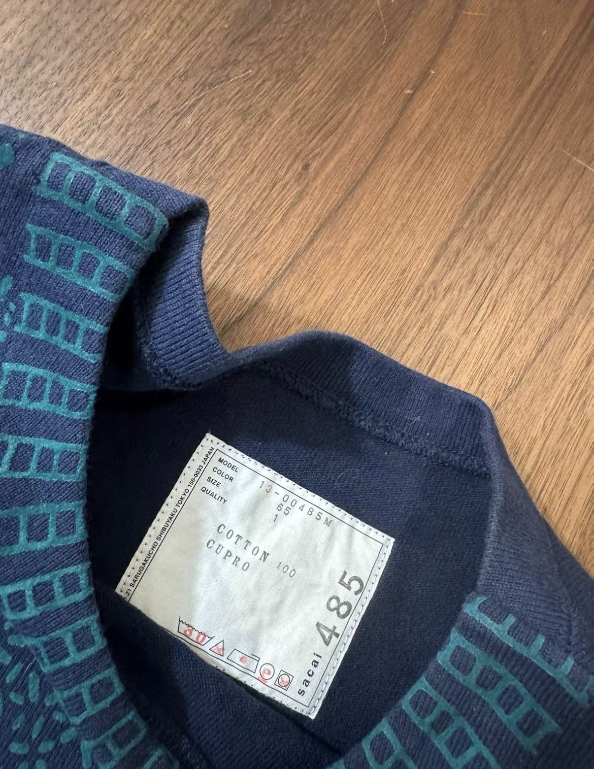 Sacai Sacai Long Sleeve Tee J34 Size US XS / EU 42 / 0 - 4 Thumbnail