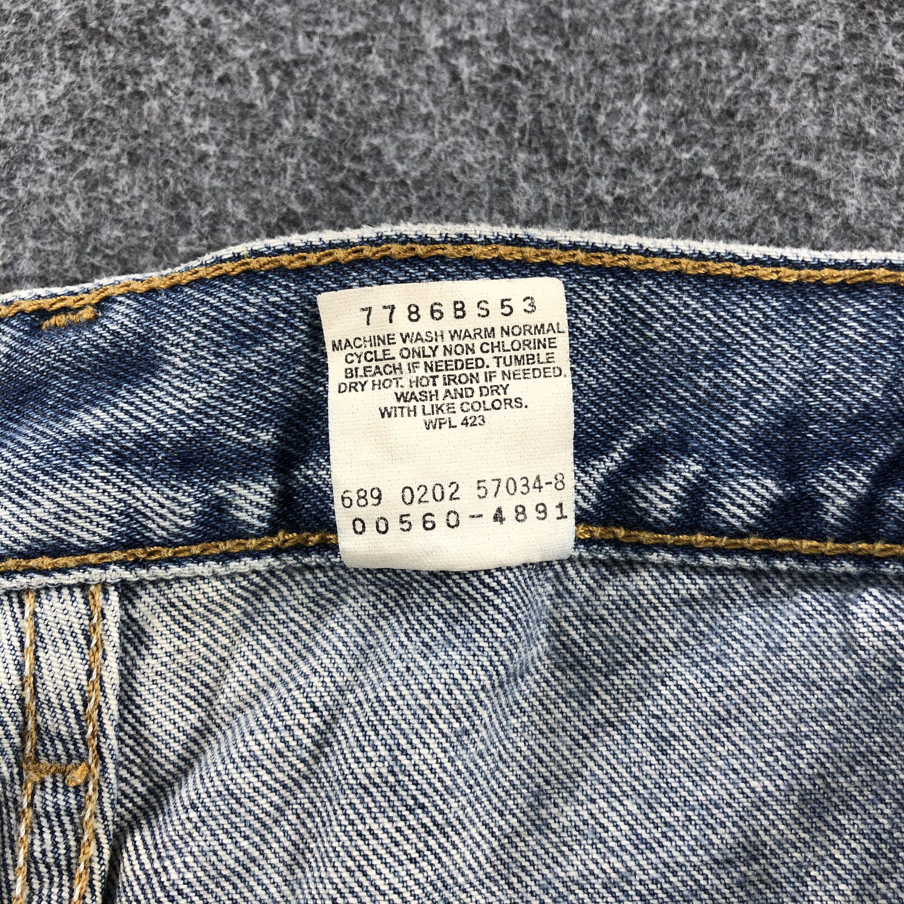 Levi's × Vintage Vintage 90s Light Wash Levis Jeans Lot 560-JM785 Size US 31 - 11 Thumbnail
