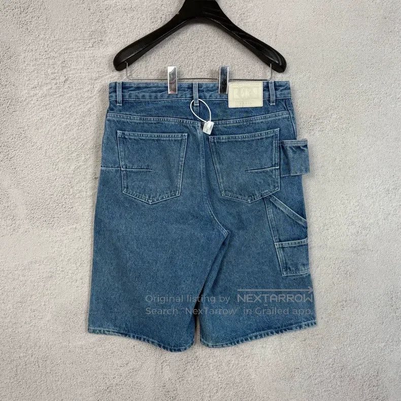 Dior Dior SS24 rattan plaid button workwear denim shorts Size US 30 / EU 46 - 2 Thumbnail