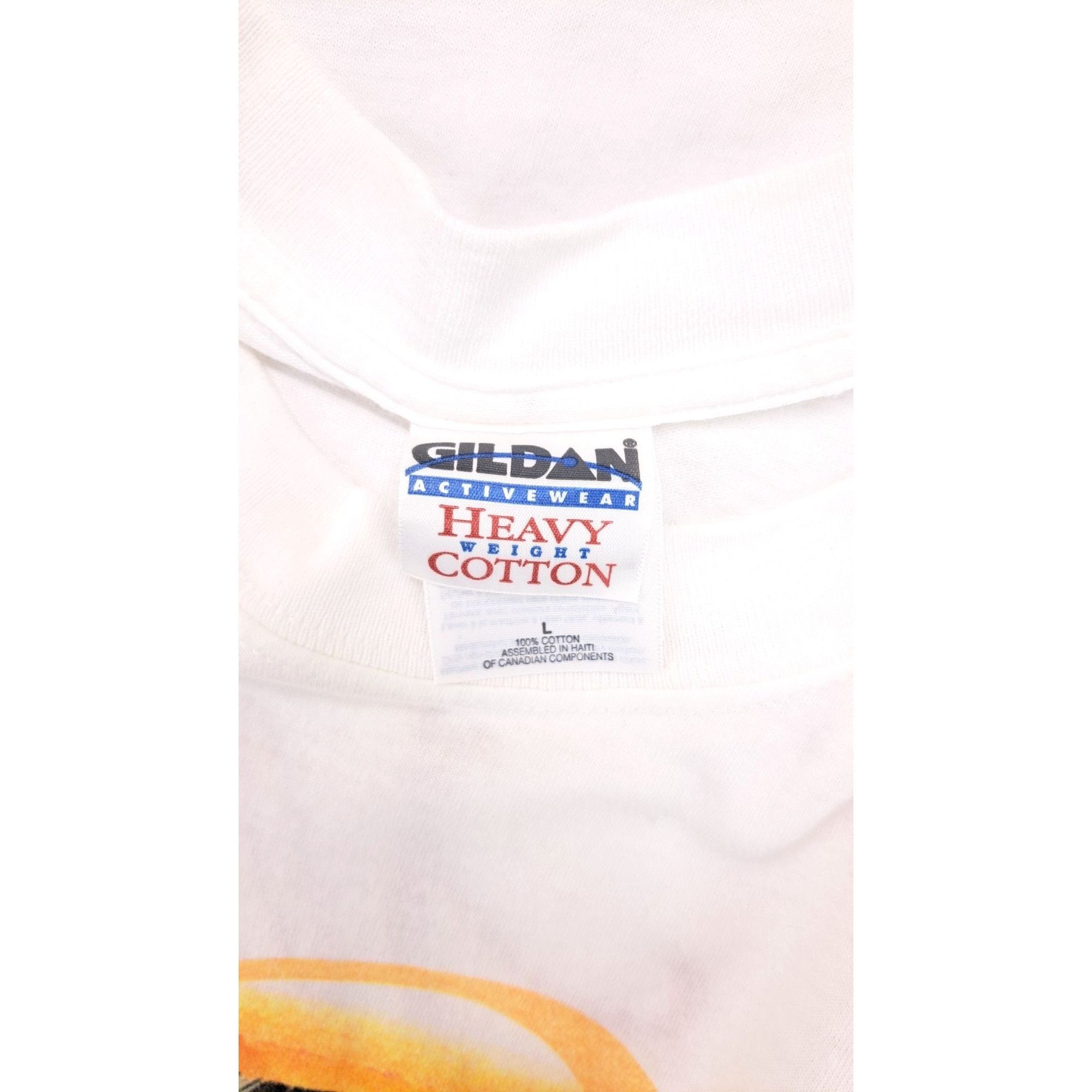 Gildan Vintage Olivia Newton-John One Woman's Journey T-Shirt White Size US L / EU 52-54 / 3 - 5 Thumbnail
