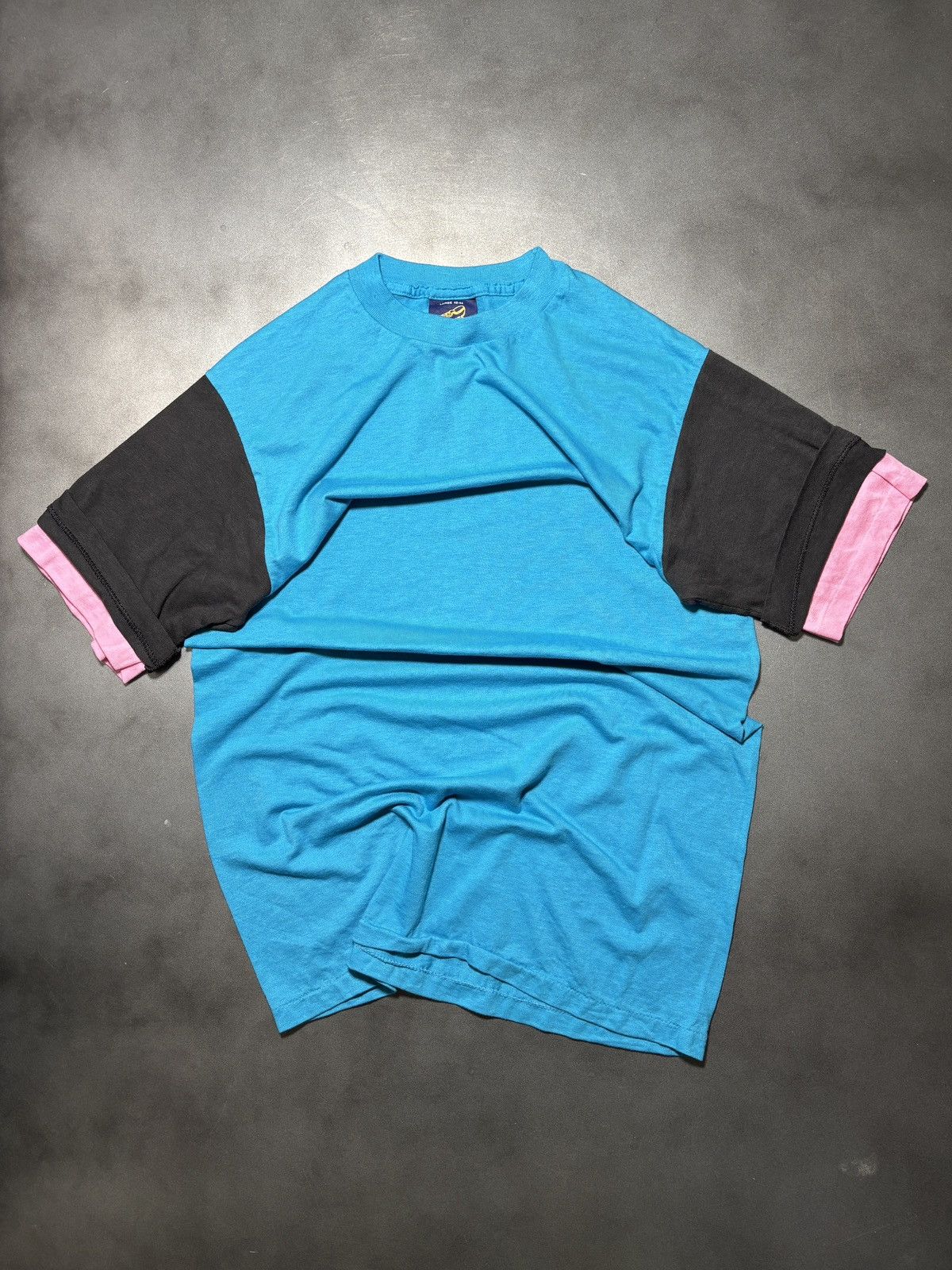 Vintage 1980s Double Sleeve Twofer Tee Vintage Sneakers USA Shirt 80 Size US S / EU 44-46 / 1 - 8 Thumbnail