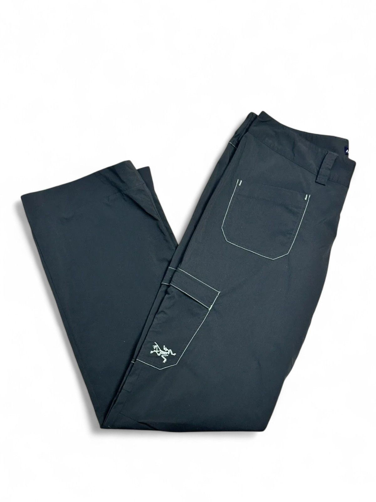 Arc'teryx Vintage Arc’teryx Tech Shell Cargo Pants Outdoor Hiking Gray Size 28" / US 6 / IT 42 - 13 Thumbnail