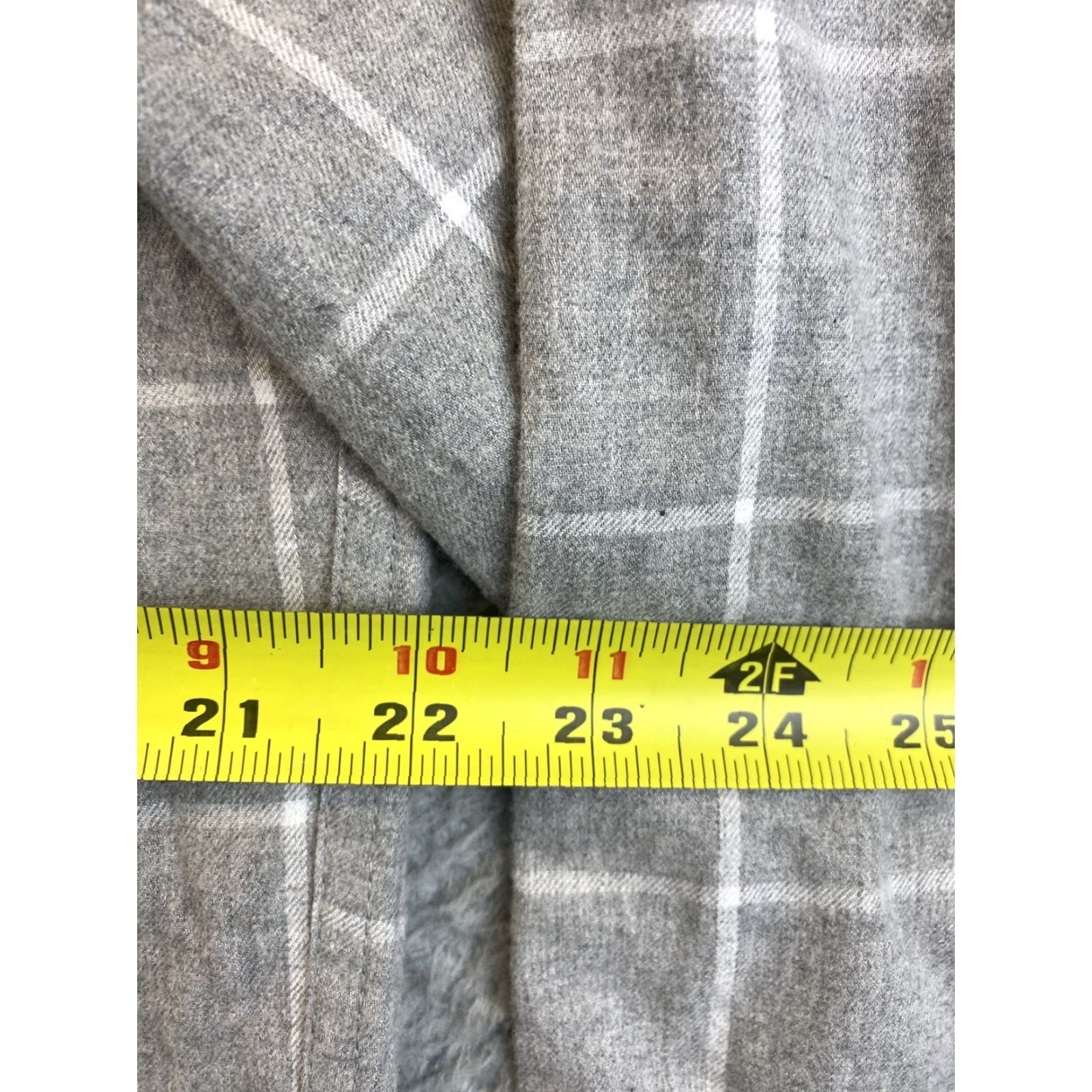 J.Crew J.Crew Dress Shirt Gray & White Plaid Cotton Slim Fit Long Sleeve Button-Down 16" Neck Adult Large Mens Size 42R - 6 Thumbnail