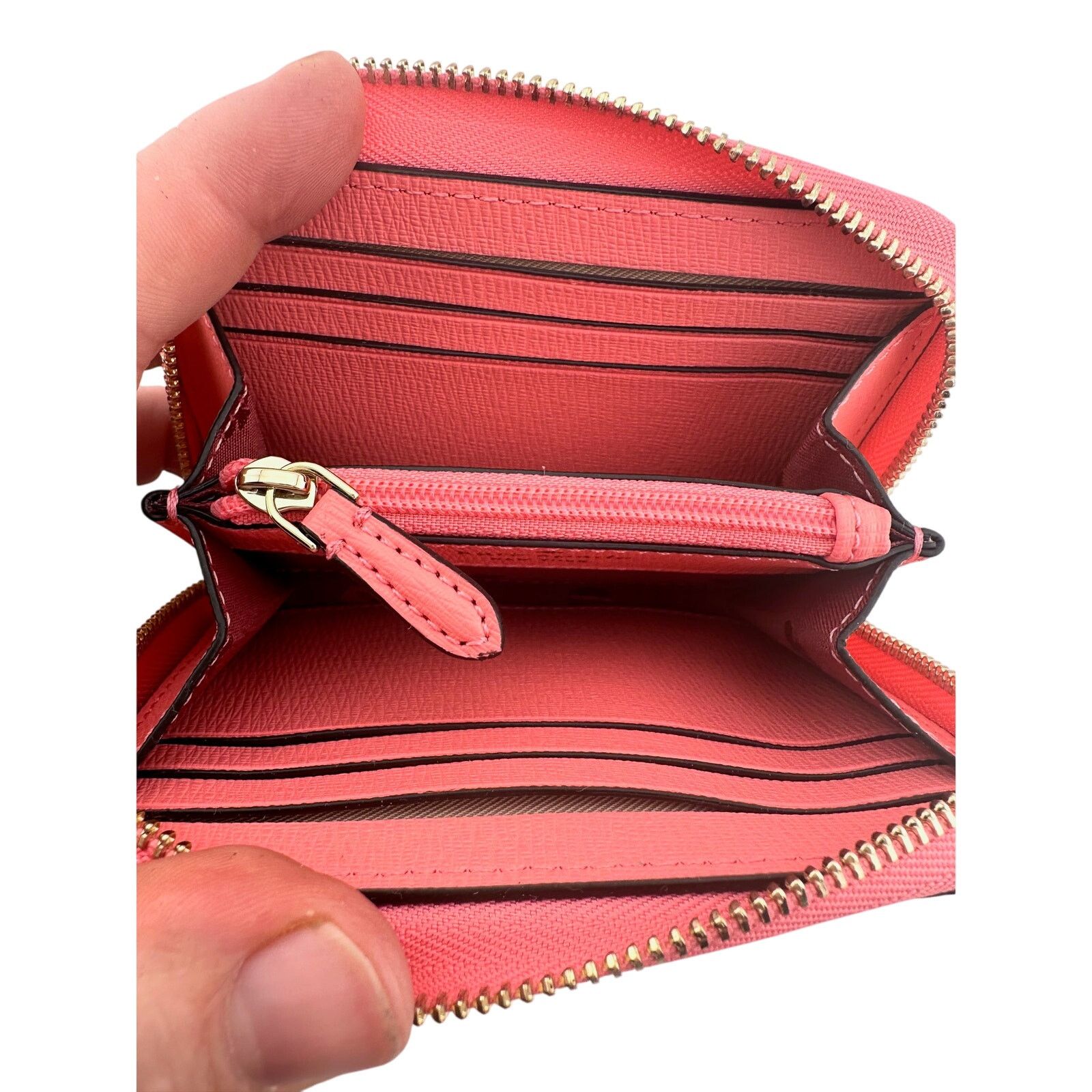 Kate Spade Kate Spade Pink Multi Pocket Compact Zip Wallet Size ONE SIZE - 2 Thumbnail
