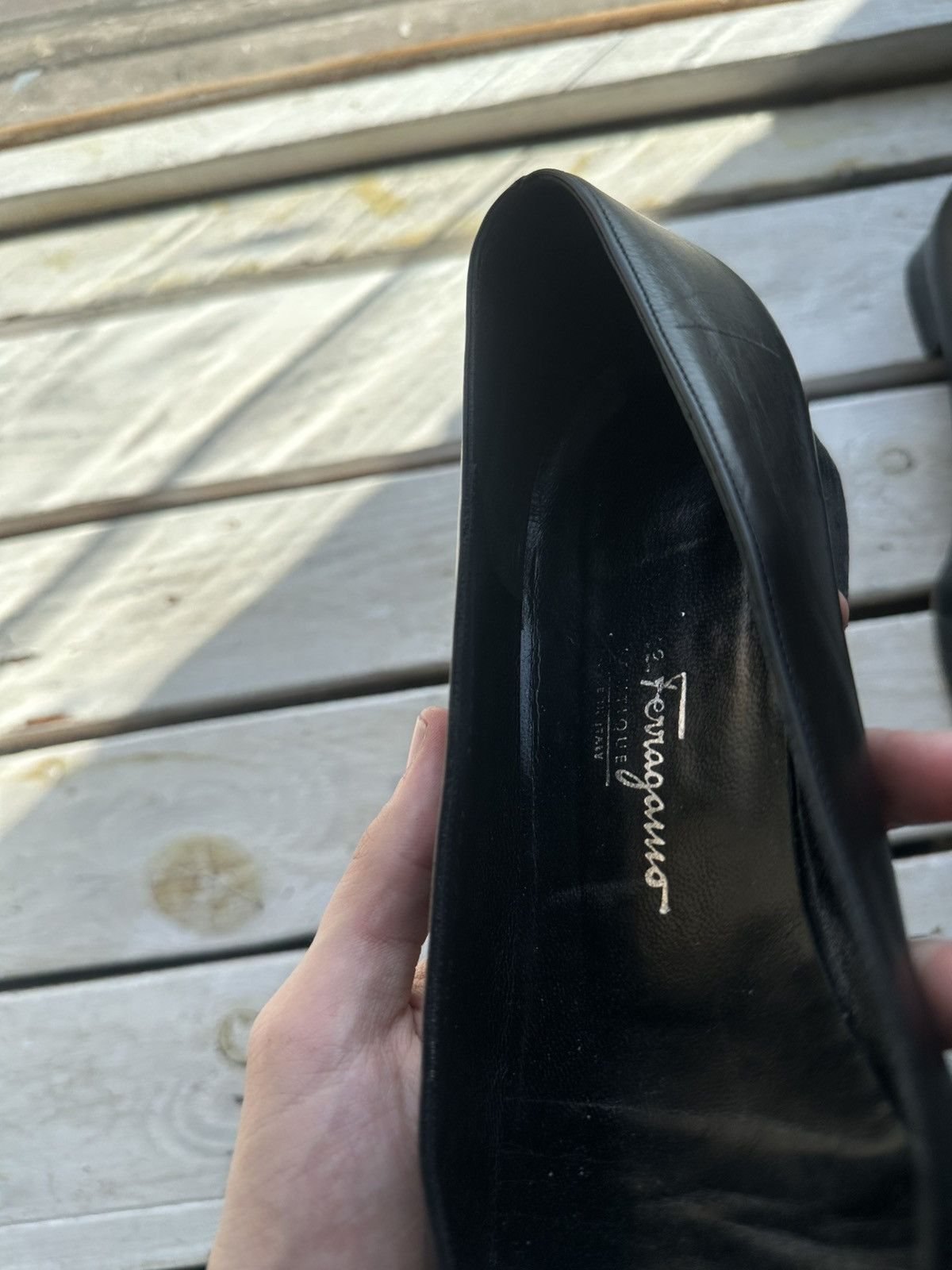 Salvatore Ferragamo RARE❗️Salvatore Ferragamo Women Shoes flats heels Size US 10 / IT 40 - 4 Thumbnail