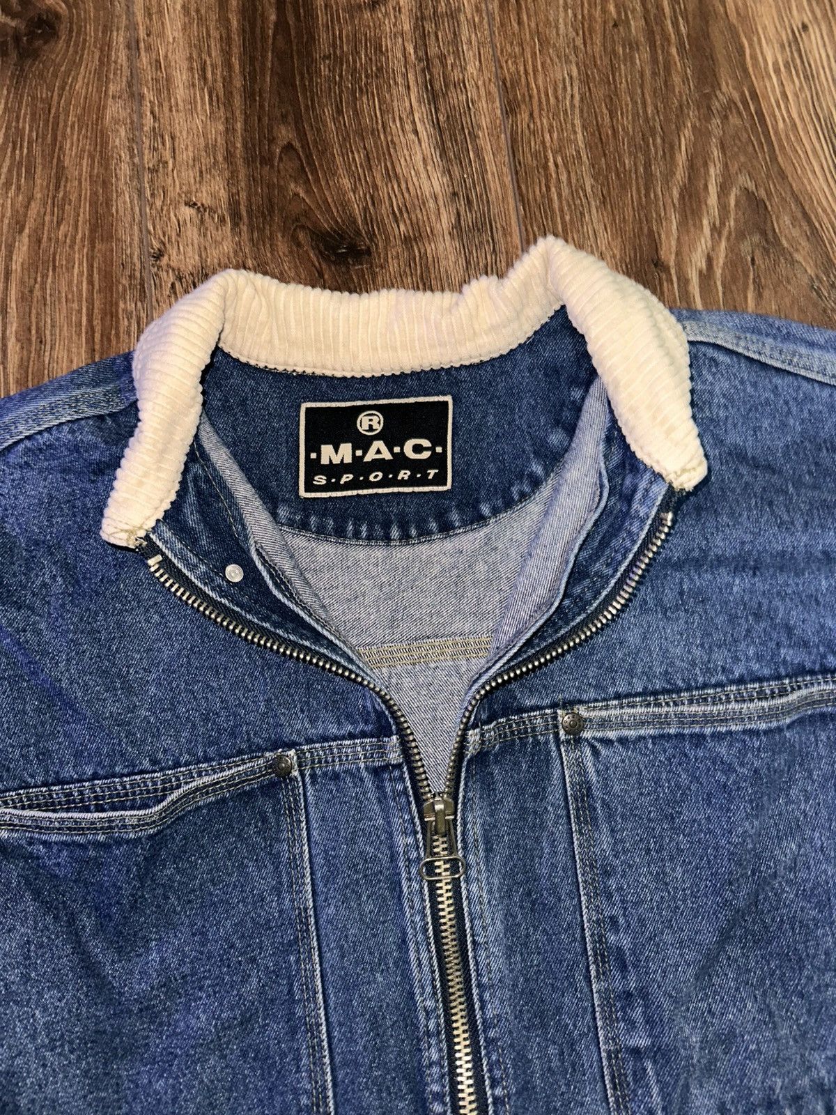 Other Vintage MAC Sport Jean Jacket Size US L / EU 52-54 / 3 - 2 Thumbnail
