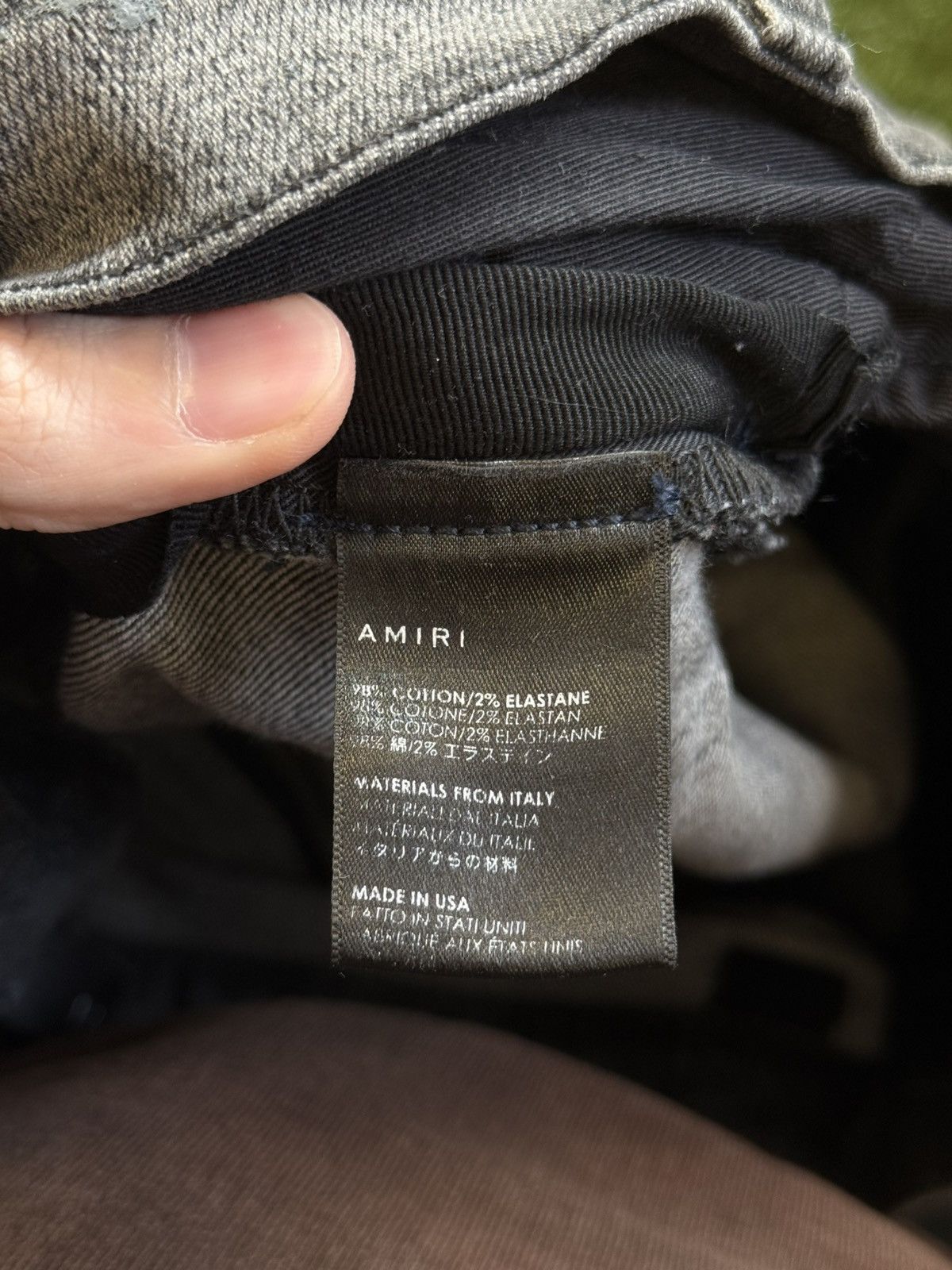 Amiri Amiri Jeans Paint Splatter Size 29 Clean Condition 🧼 Size US 29 - 13 Thumbnail