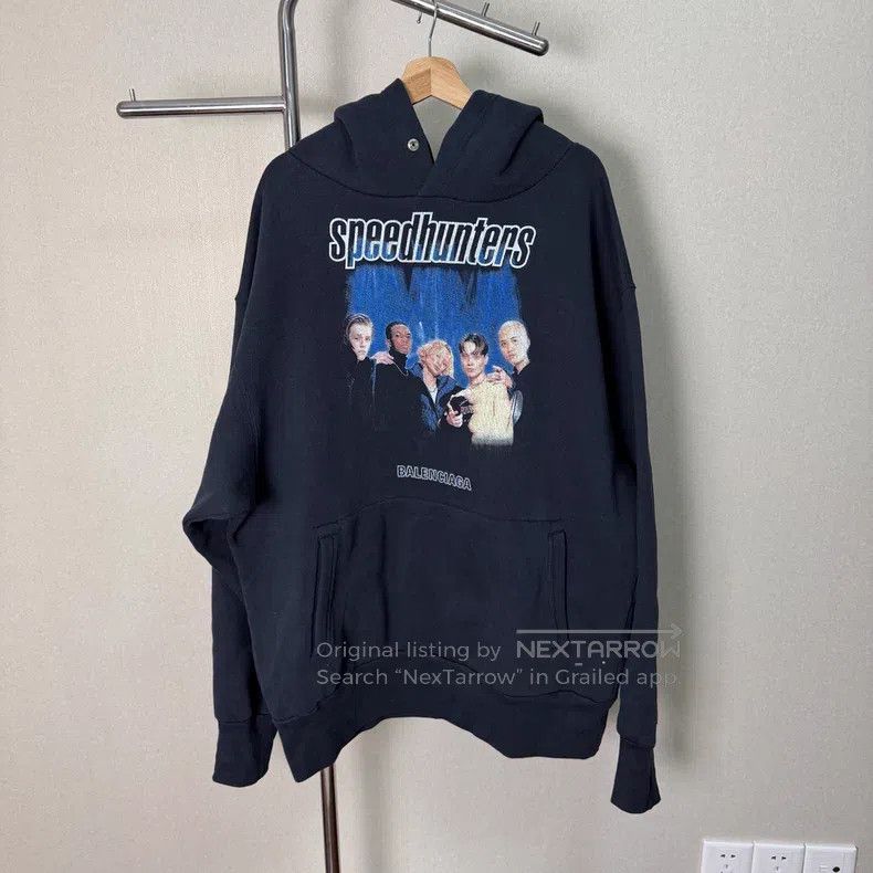 Balenciaga Balenciaga Alphabet Band Character Printed Hooded Long Sle Size US M / EU 48-50 / 2 - 1 Thumbnail