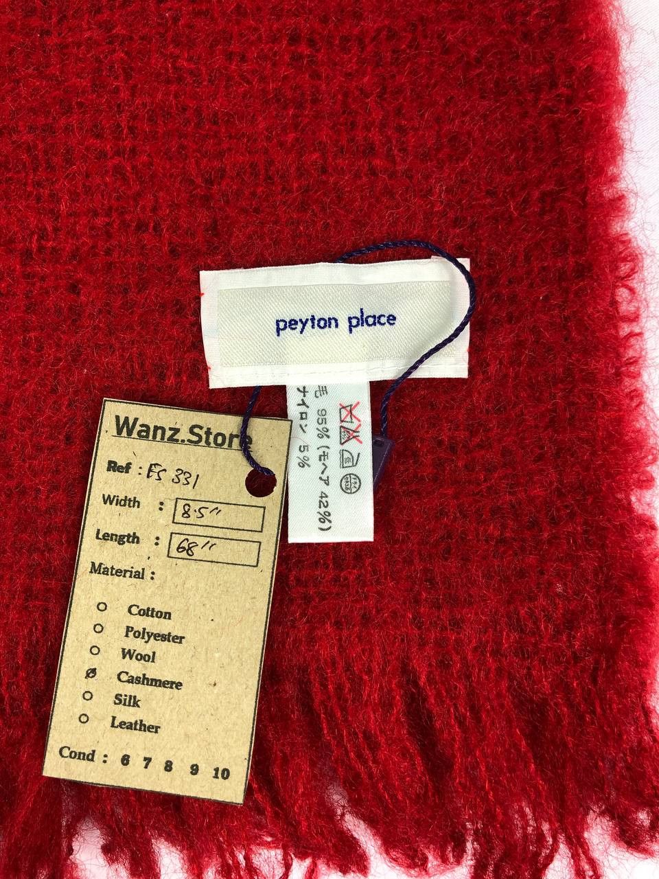 Vintage Peyton Place Scarf / Muffler / Neckwear FS331 Size ONE SIZE - 4 Thumbnail