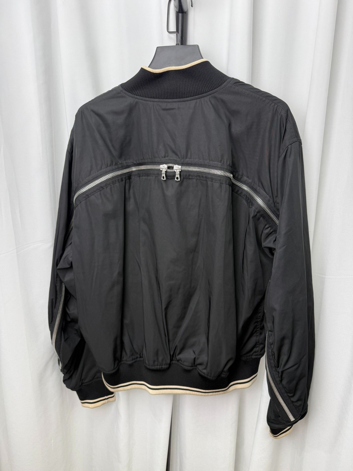 Dries Van Noten Dries Van Noten Back Zip Bomber Jacket Size US L / EU 52-54 / 3 - 1 Thumbnail