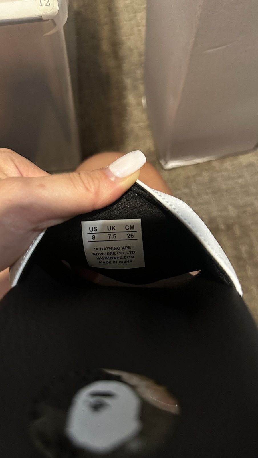 Bape Bapesta Slides Size US 8 / EU 41 - 2 Thumbnail