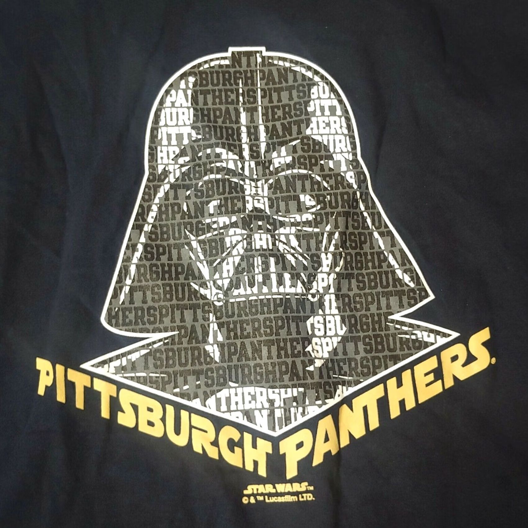 Champion University of Pittsburgh Panthers PITT Star Wars Darth Vader Champion Shirt XXL Size US XXL / EU 58 / 5 - 2 Thumbnail