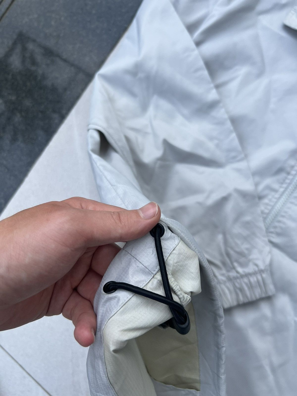 Nike × Vintage 90s Nike Swoosh Vintage Y2K Oversized Windbreaker Jacket Size US L / EU 52-54 / 3 - 8 Thumbnail