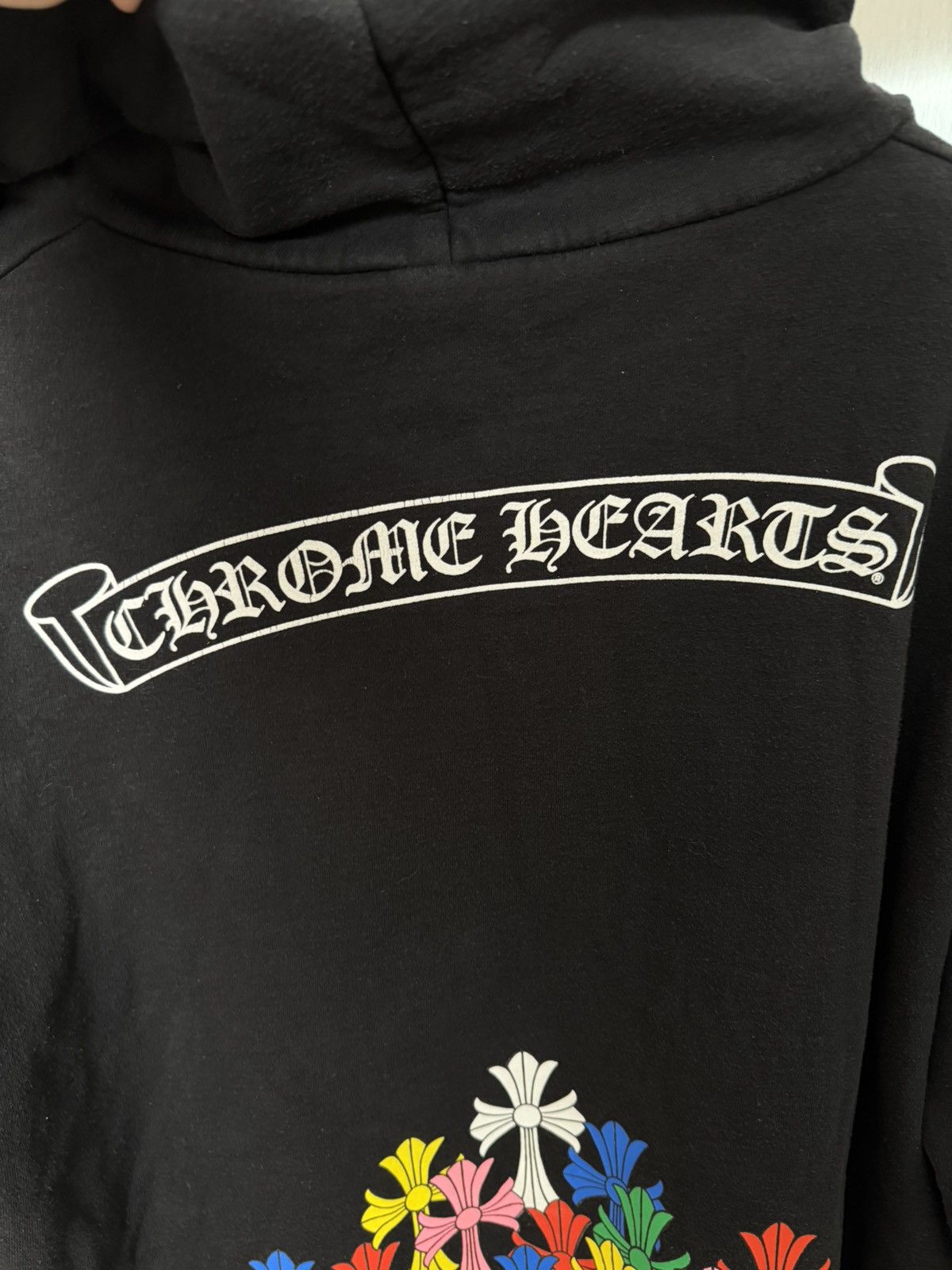 Chrome Hearts Chrome Hearts multicolor cross patches zip up hoodie Size US L / EU 52-54 / 3 - 7 Thumbnail