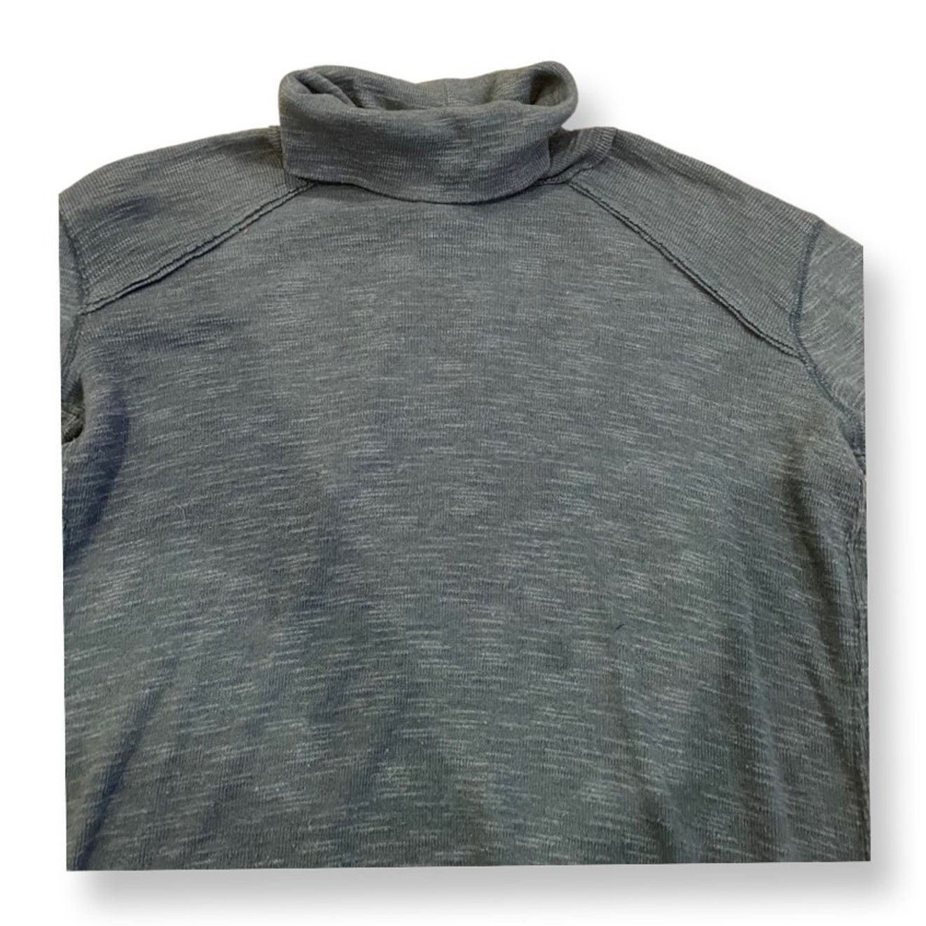 Free People Free People "We The Free" Turtleneck Split Back Gray Women S Size S / US 4 / IT 40 - 3 Thumbnail