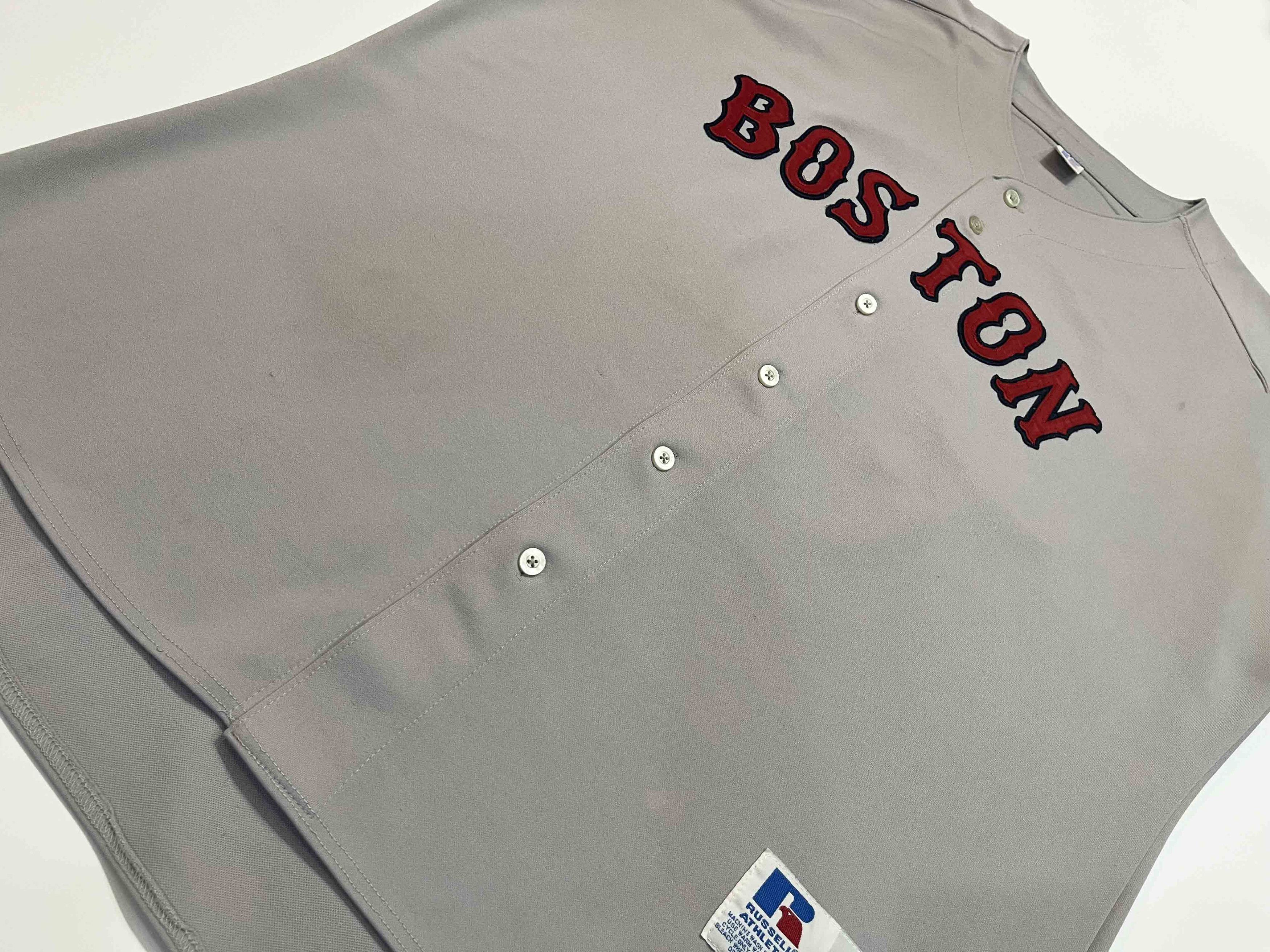 Russell Athletic Vtg Russell Diamond MLB Boston Red Sox MARTINEZ #45 Jersey Size US XL / EU 56 / 4 - 8 Thumbnail