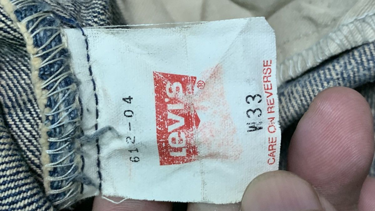Japanese Brand × Levi's × Vintage Vintage Levis 612 Orange Tag made in Japan Size US 34 / EU 50 - 15 Thumbnail