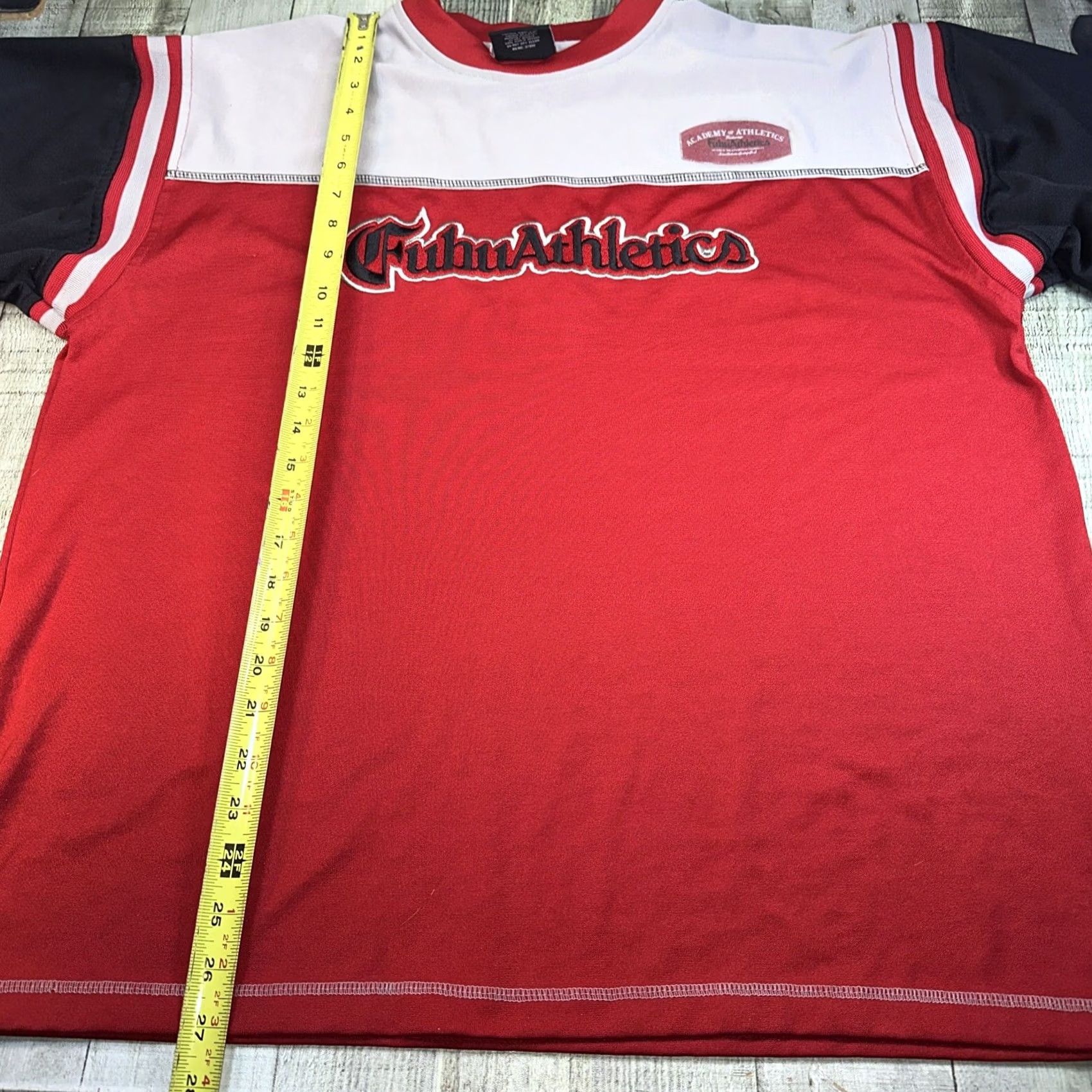 Fubu VINTAGE FUBU Athletic T-Shirt Men Red Large 90s Y2K TLARA Mens Size US L / EU 52-54 / 3 - 5 Thumbnail