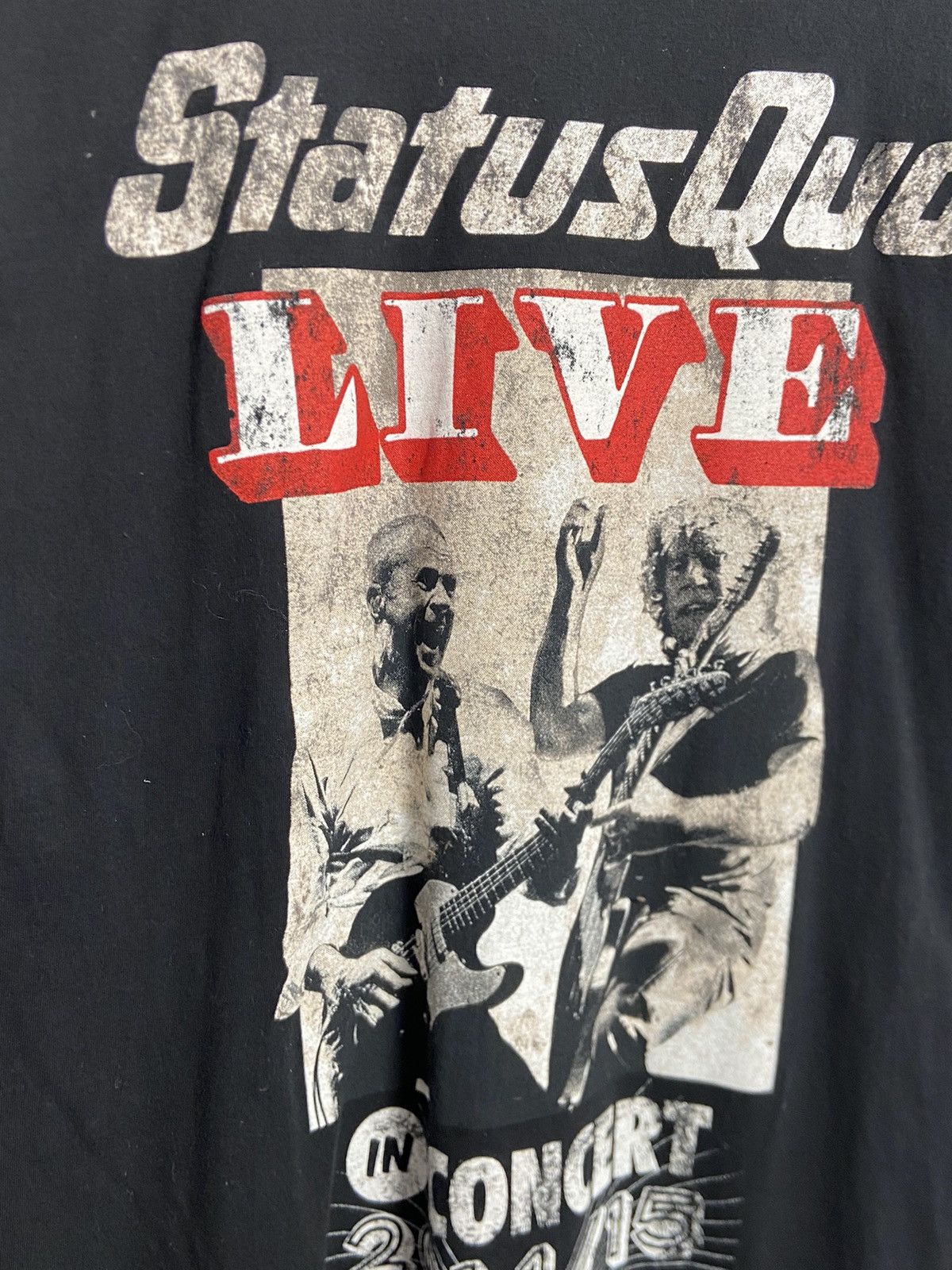Band Tees × Designer × Vintage StatusQuo Vintage T-Shirt Size US M / EU 48-50 / 2 - 5 Thumbnail