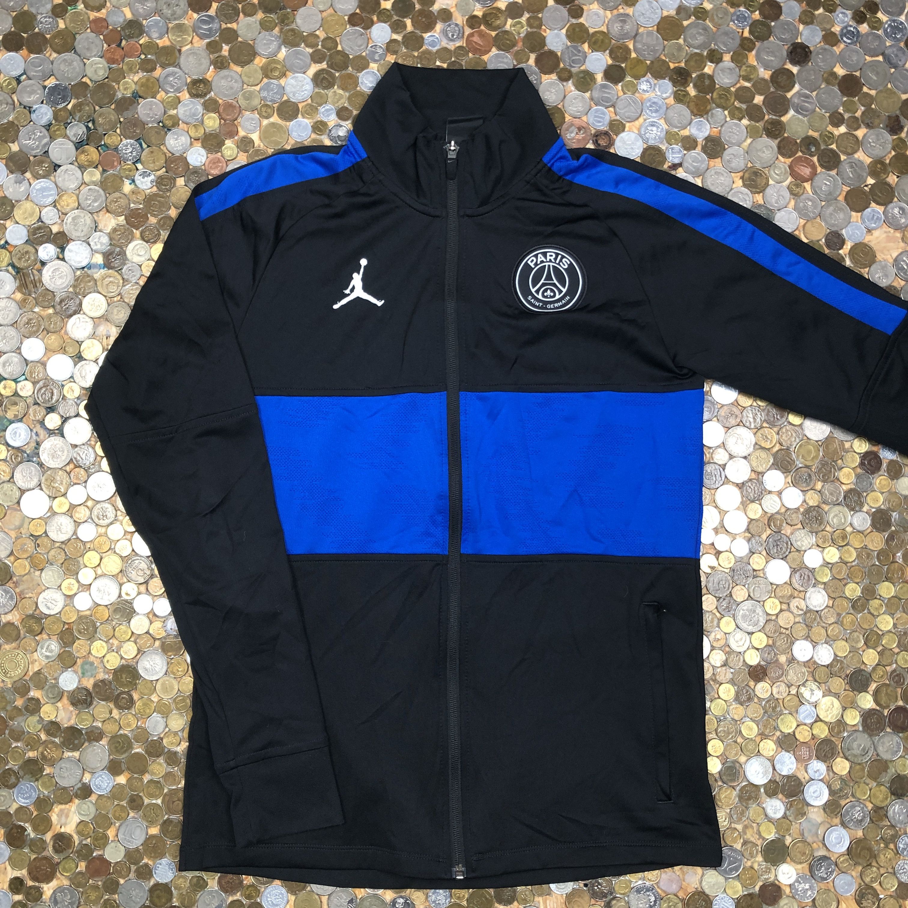 Jordan Paris Saint-Germain football club zip tracksuit 90's