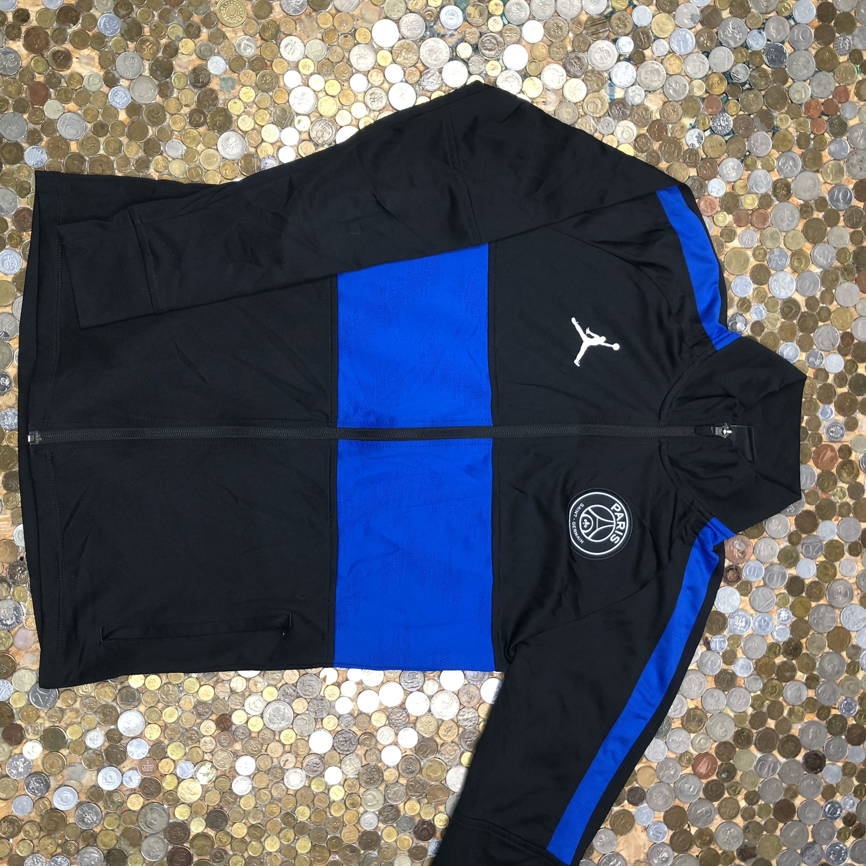 Jordan Brand Vintage Jordan Paris Saint Germain football club zip tracksuit 90 s Grailed