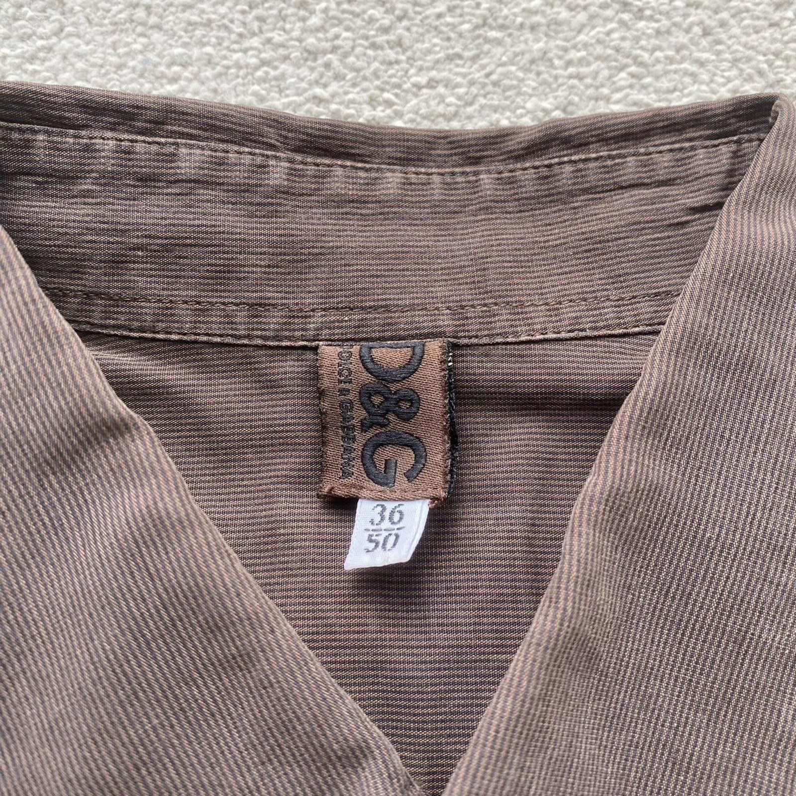 Dolce & Gabbana Dolce & Gabbana D&G Button Up Shirt Size US M / EU 48-50 / 2 - 6 Thumbnail