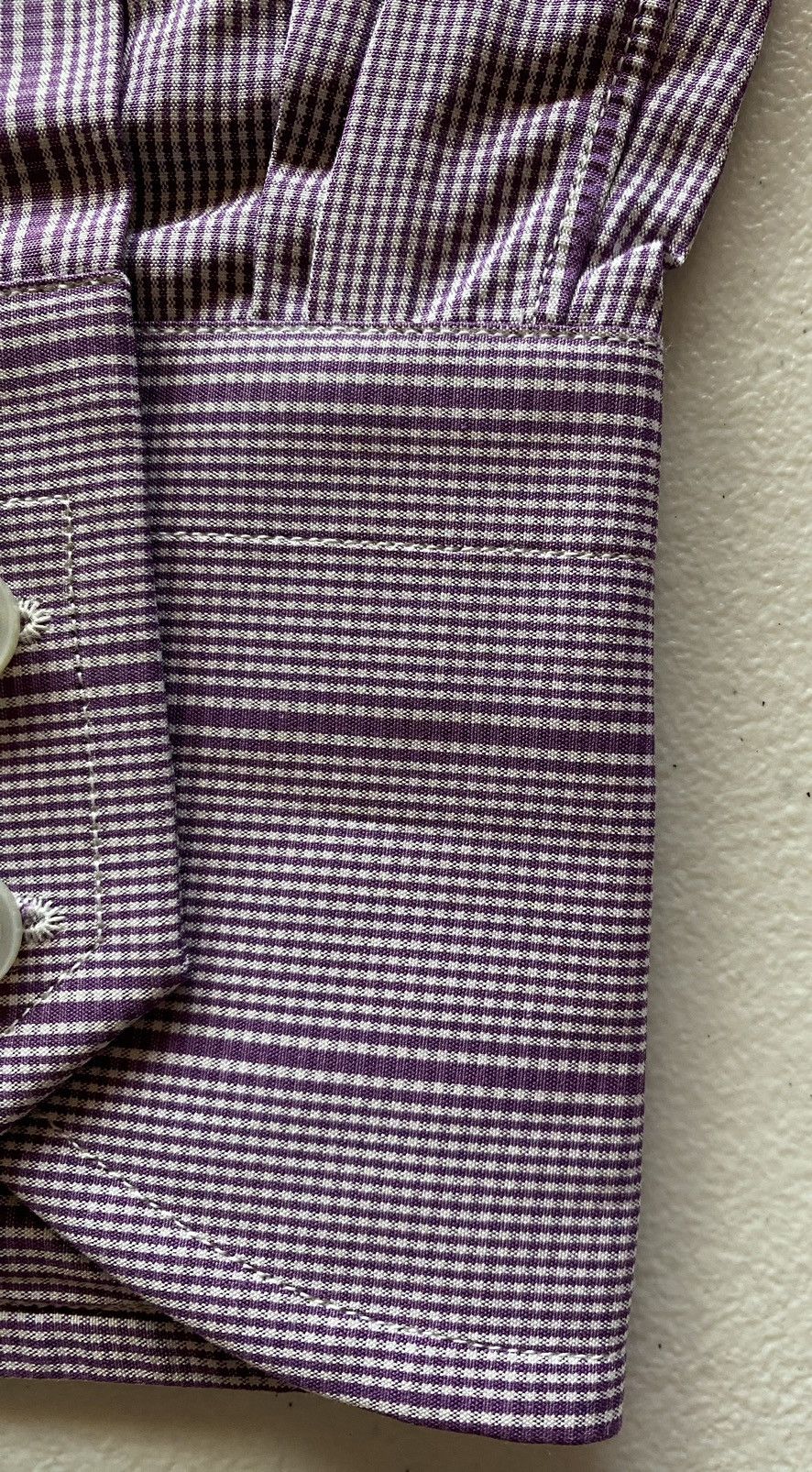 Tom Ford Tom Ford 🇮🇹 purple spread collar shirt 15.75 40e NEW Size US M / EU 48-50 / 2 - 6 Thumbnail