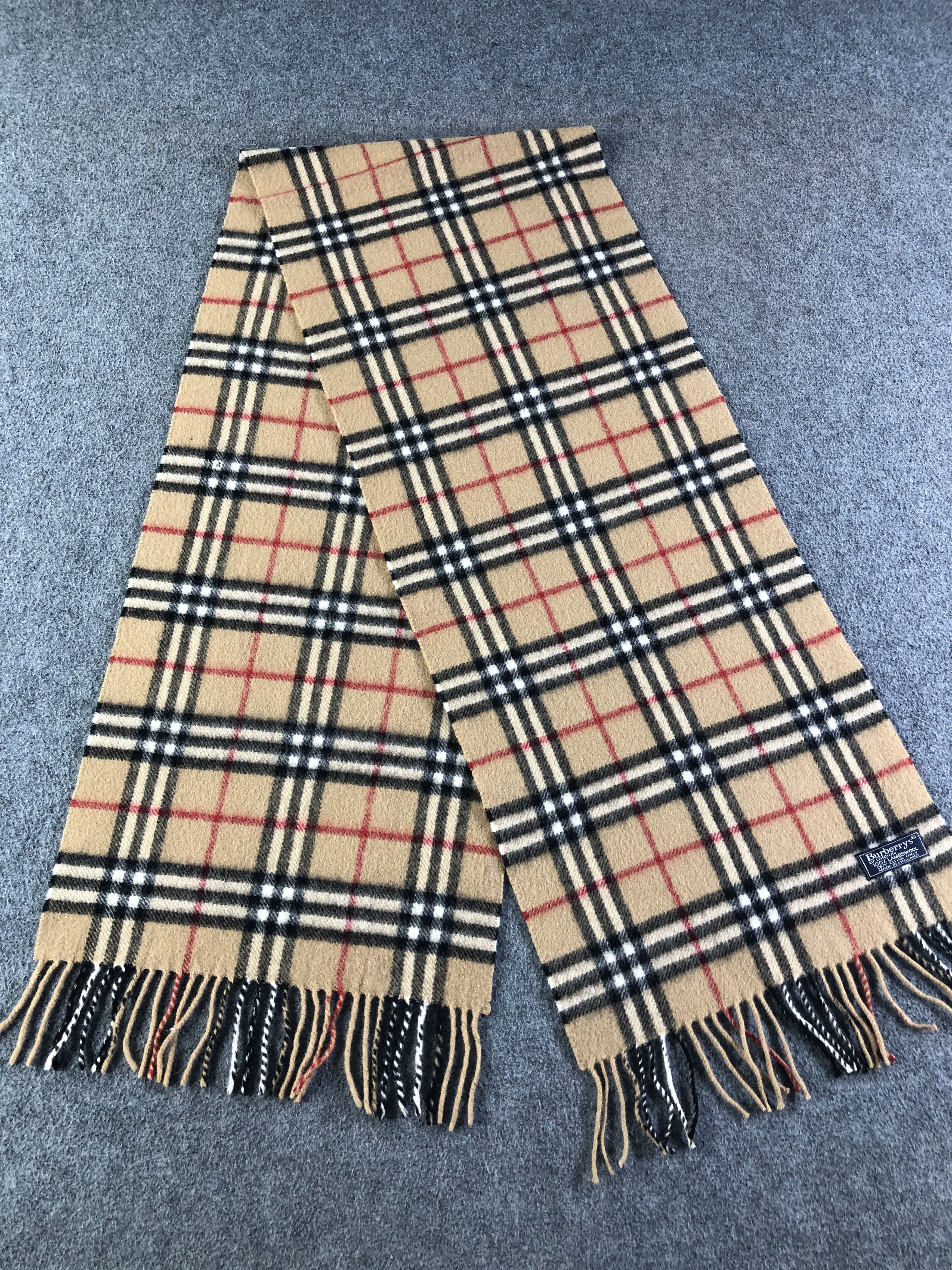 Burberry Burberrys Scarf / Muffler / Neckwear SS1352 Size ONE SIZE - 3 Thumbnail