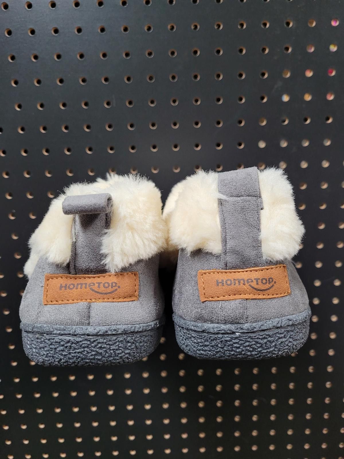 Unknown London Cozy Gray women's Slippers with Plush Lining Size US 9 / IT 39 - 4 Thumbnail