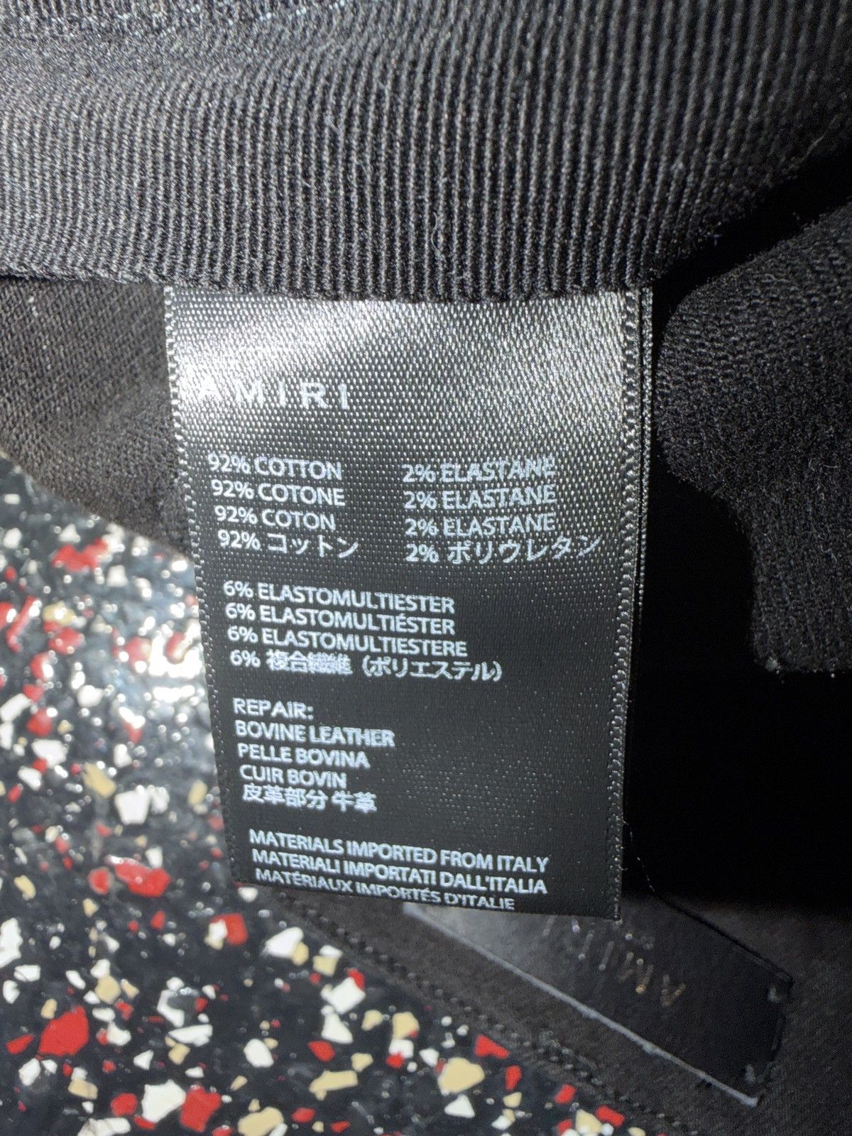 Amiri Amiri Black Crossbone Jeans Size US 36 / EU 52 - 6 Thumbnail