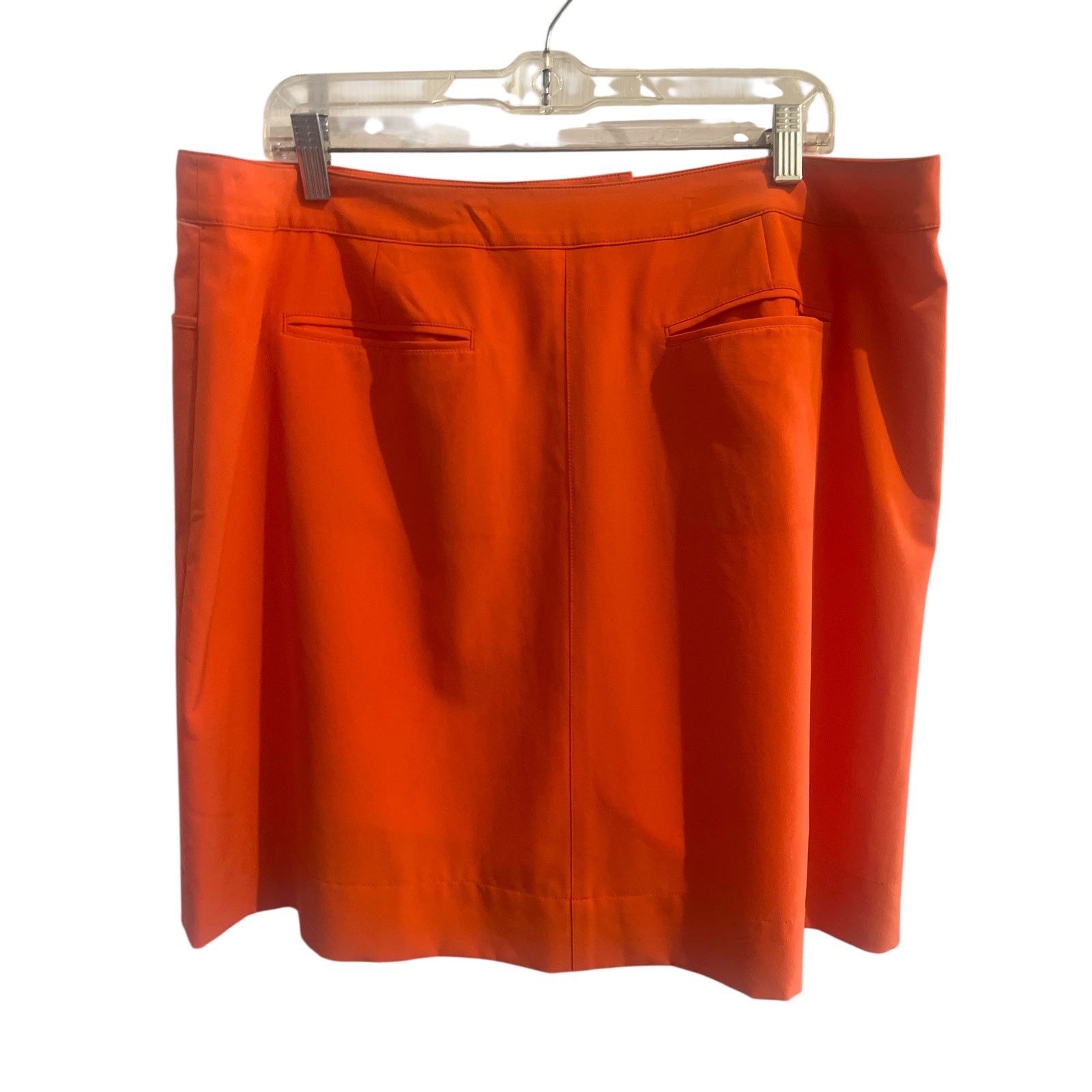 Cutter & Buck Cutter & Buck Orange Skirt – Size 16 – Lightweight Casual Size 38" / US 16 / IT 52 - 2 Thumbnail