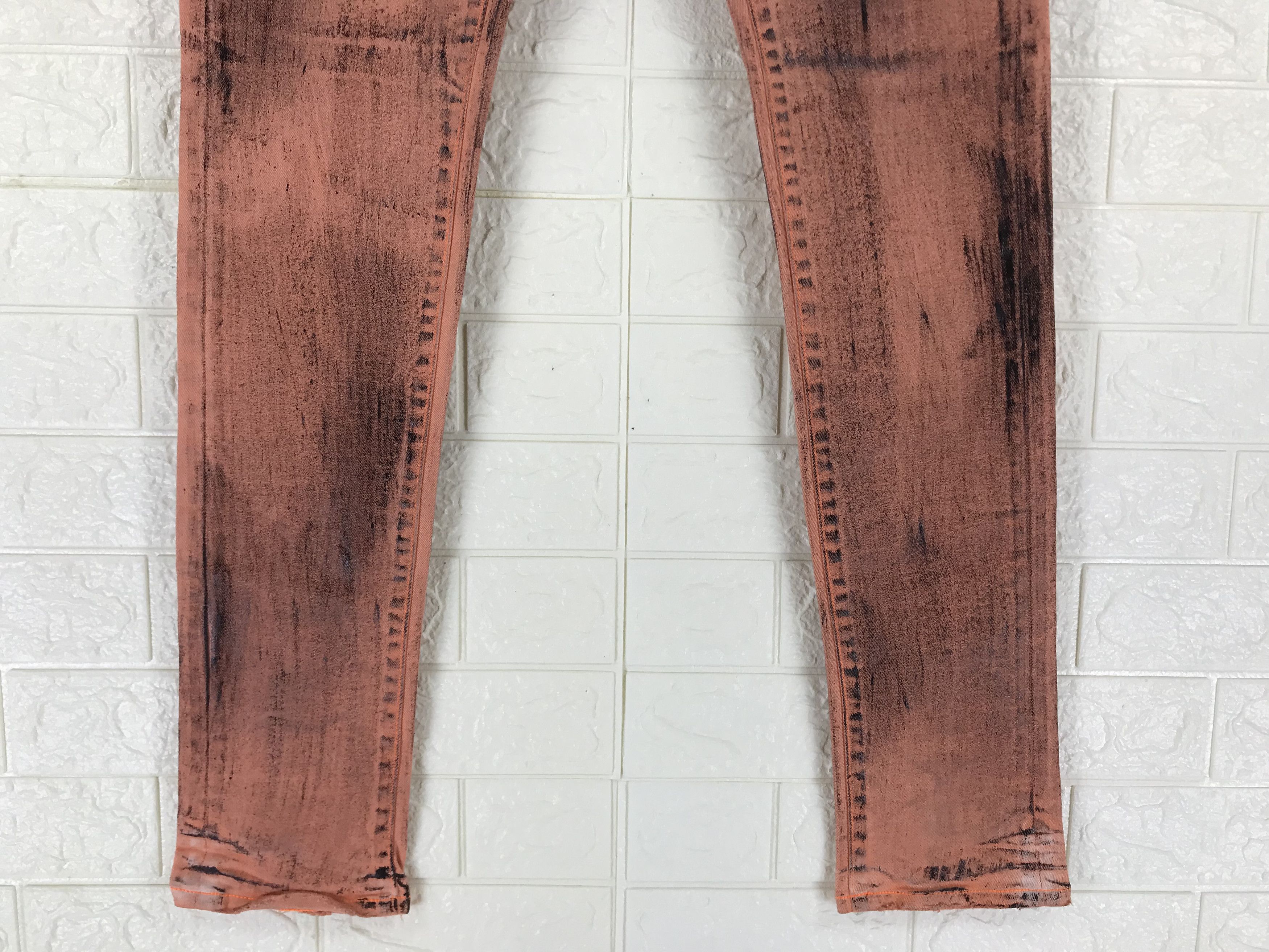 Purple Brand Purple Brand Waxed Jeans Size US 31 - 4 Thumbnail