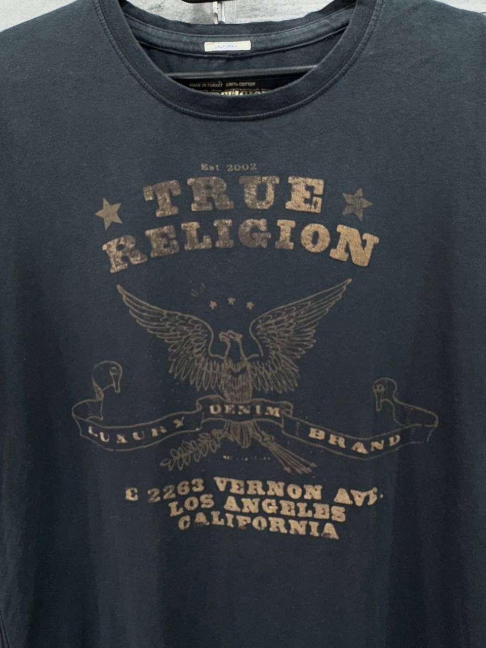 True Religion True Religion Vintage T-Shirt Size US XL / EU 56 / 4 - 3 Thumbnail