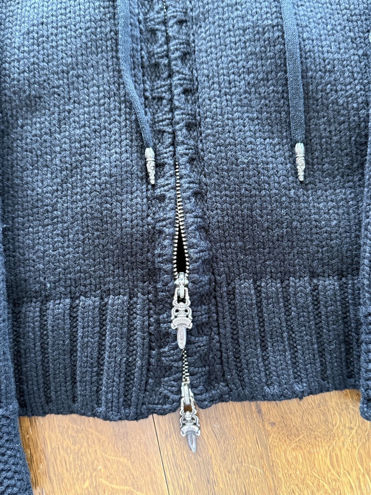 Chrome Hearts Chrome Hearts Cashmere Patches 1-of-1 Zip Up Size US L / EU 52-54 / 3 - 7 Thumbnail