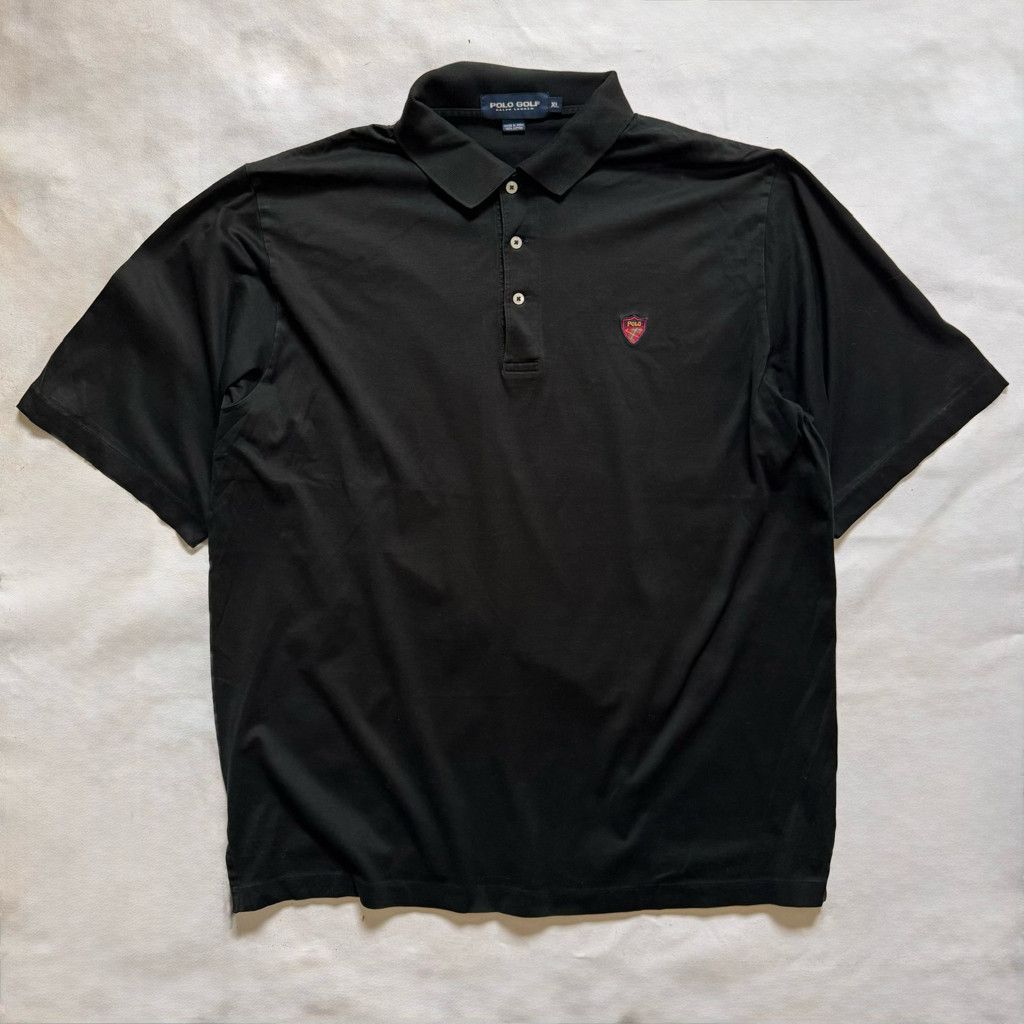 Polo Ralph Lauren Ralph Lauren Polo Golf Black Mens Shirt Size US XL / EU 56 / 4 - 1 Thumbnail