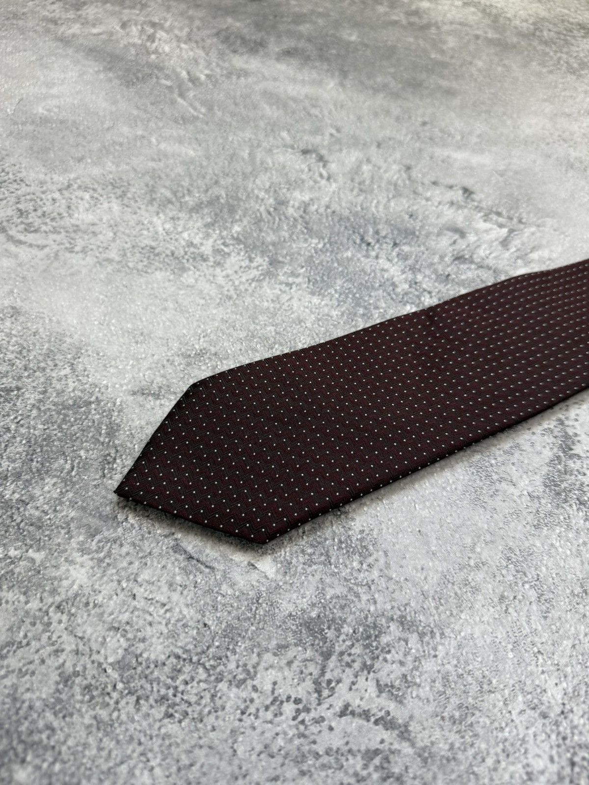 Giorgio Armani Giorgio Armani Luxury Silk Tie Red Polka Dot Made In Italy Size ONE SIZE - 5 Thumbnail