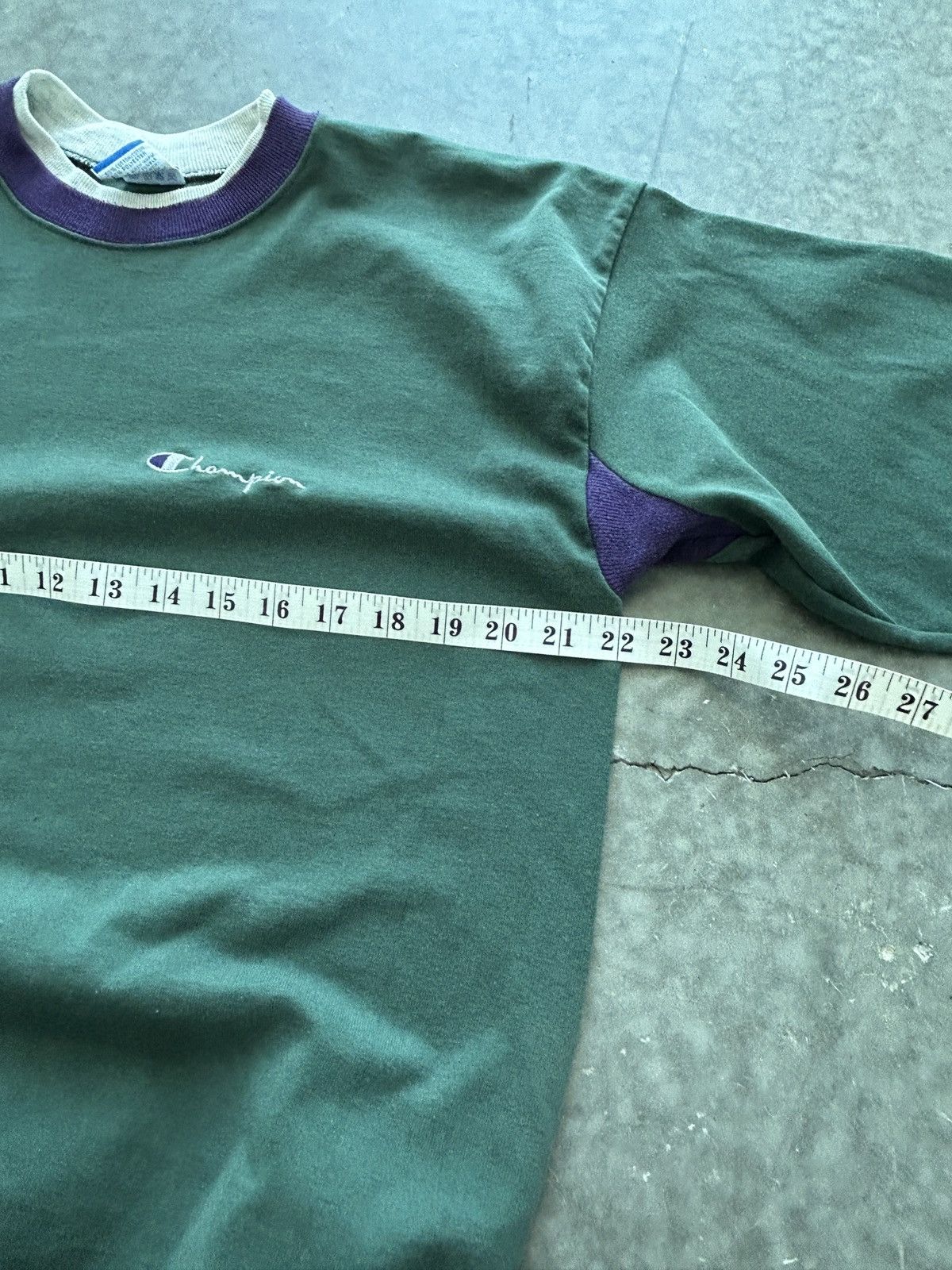 Champion Vintage 90s Champion Script Logo Sweatshirt Size US L / EU 52-54 / 3 - 8 Thumbnail